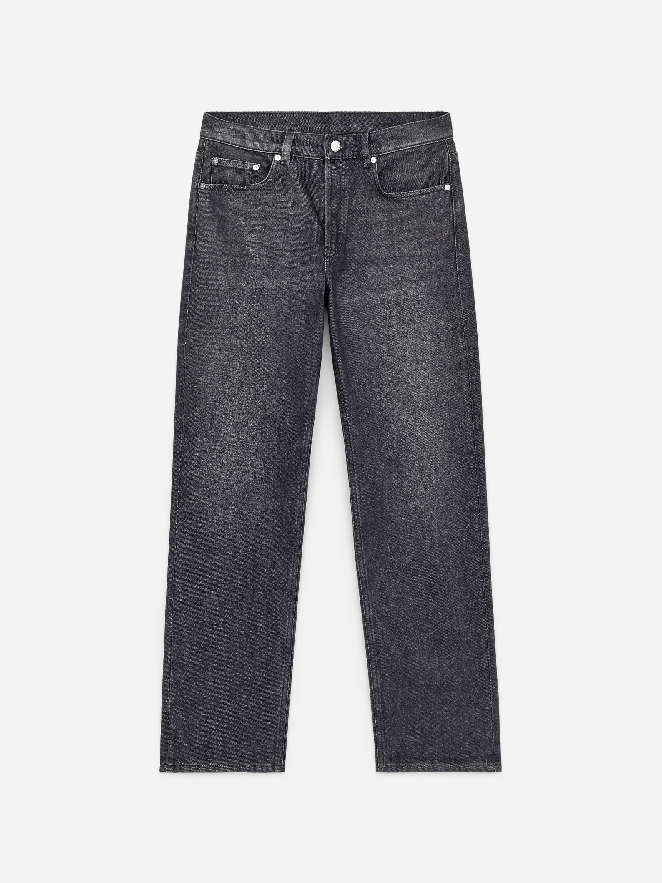 OCEAN Loose Straight Jeans - Grey/Mid Blue/Dark Blue/Black/Blue/Dark Blue/Ecru/Blue