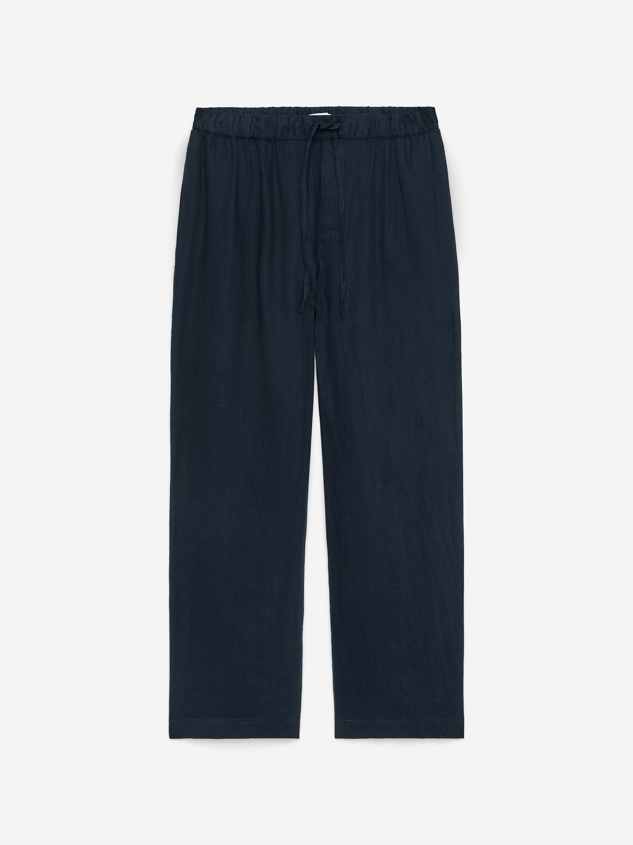 Visualizza immagine più grande: Pantaloni in lino dalla vestibilità rilassata - Blu scuro - UOMO | H&M IT 6