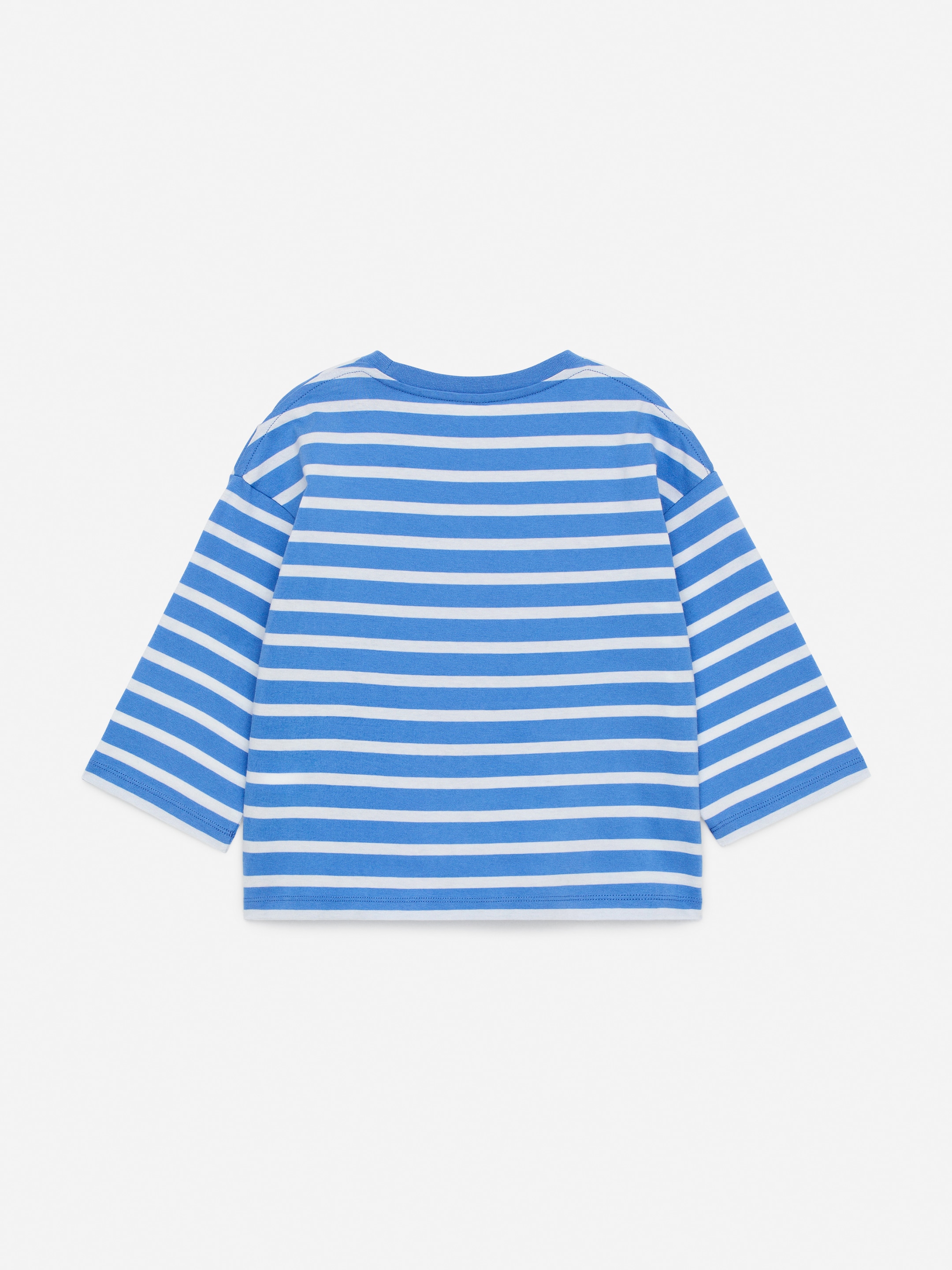 Visa större bild: Långärmad t-shirt - Vit/blå - BARN | H&M SE 2