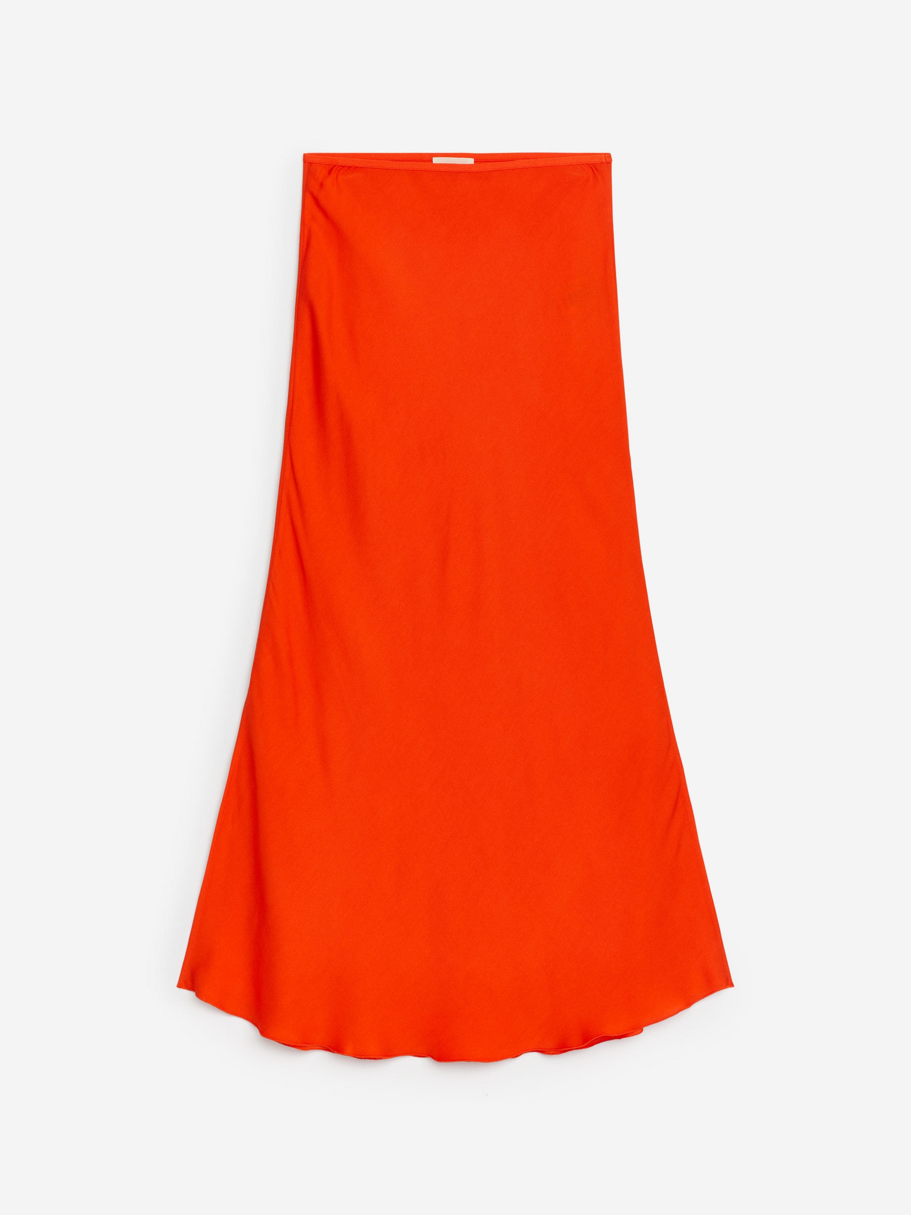 Midirock aus Krepp - Orange - Regular Fit - Women - StillMedia/DescriptiveStillLife - 3