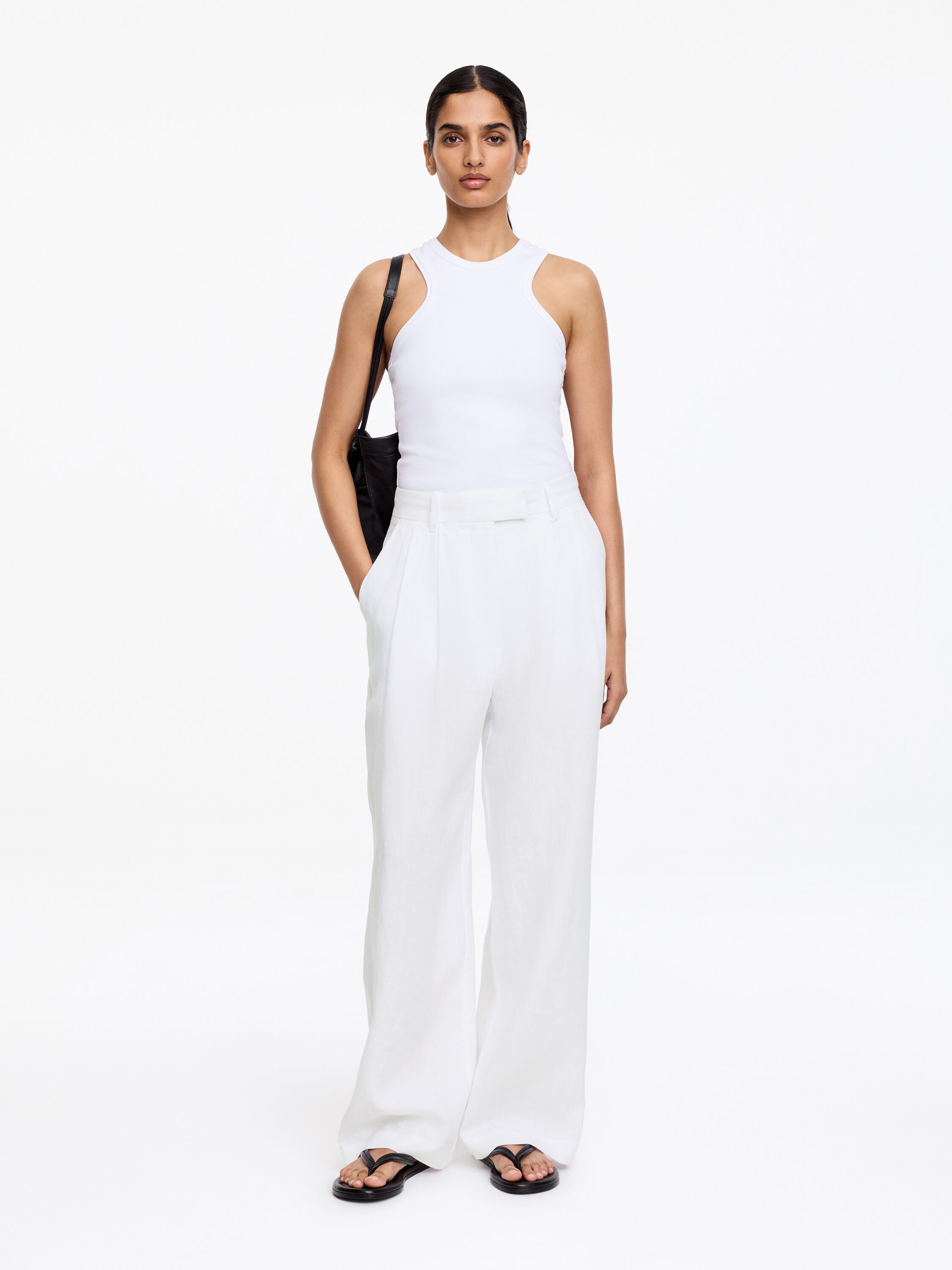 Tailored Linen Trousers