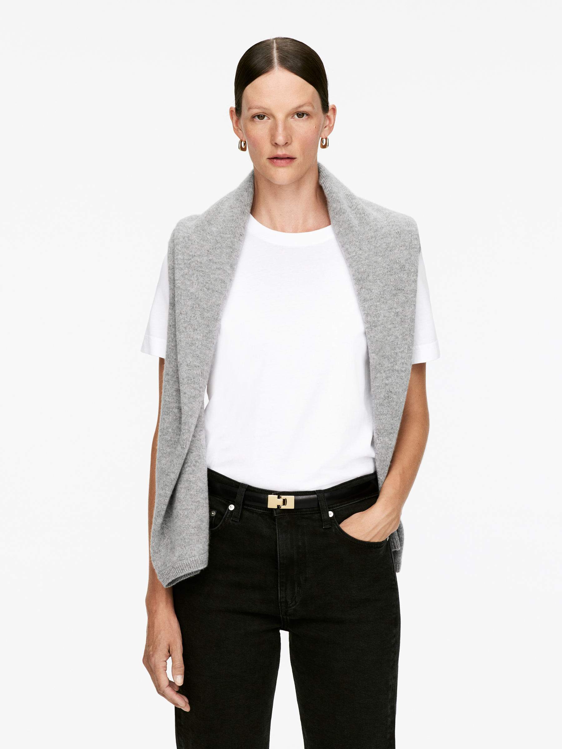 Buckle Leather Belt - Black - Women - StillMedia/Lookbook - 10