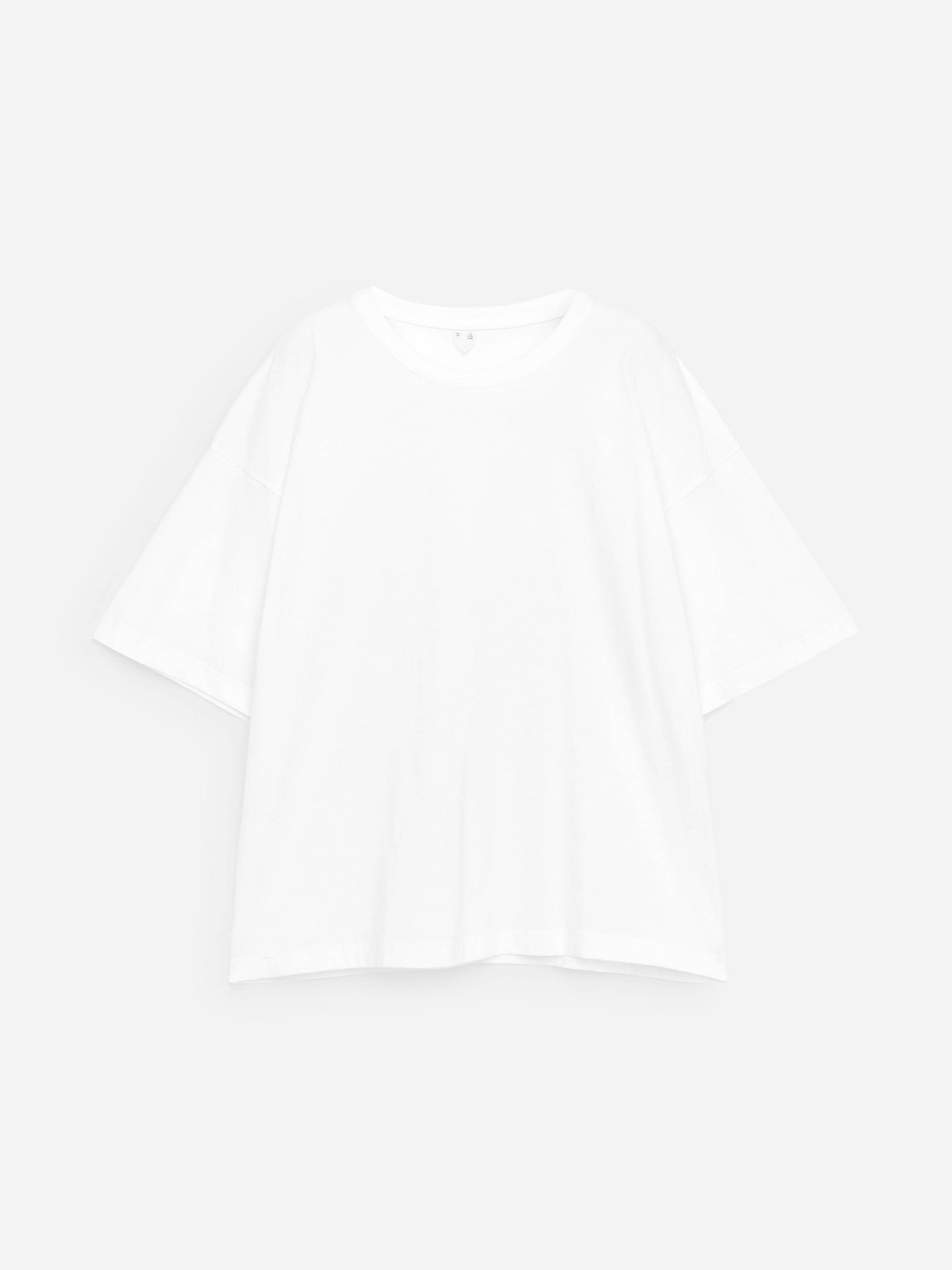 Oversized T-Shirt-White-18453
