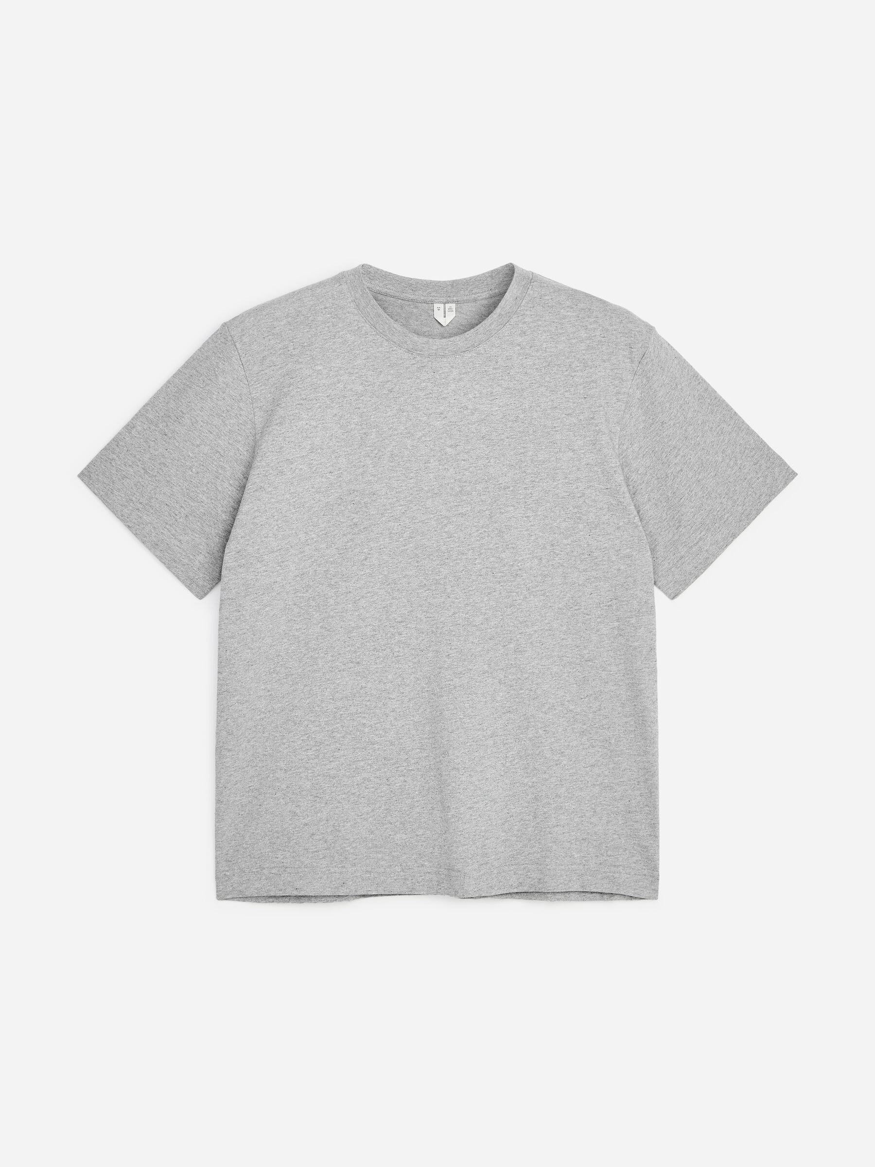 T-shirt décontracté 220 GSM - Gris clair chiné - Regular fit - Homme - StillMedia/DescriptiveStillLife - 54
