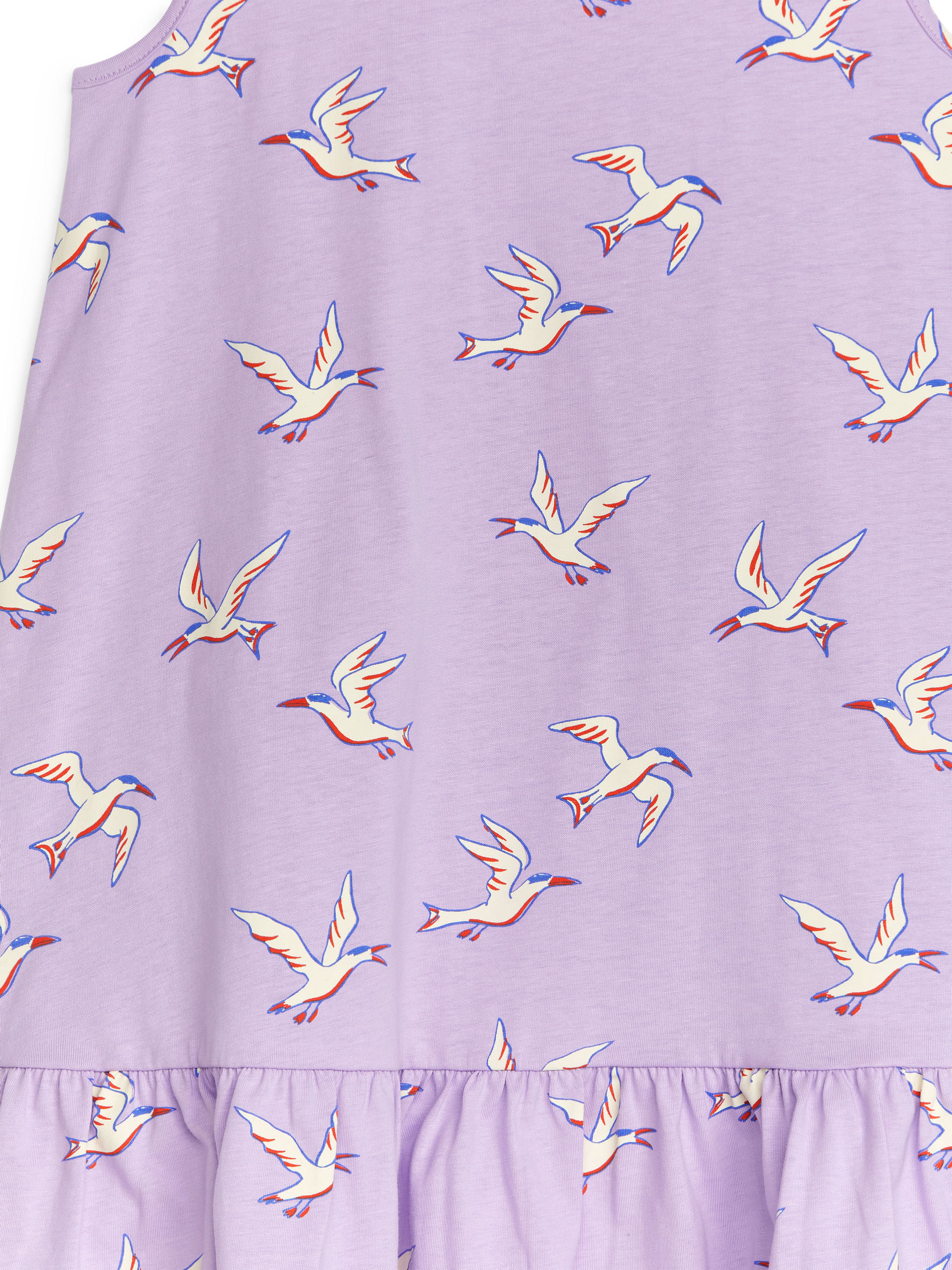 Jerseykleid mit Rüschen - Lila - Regular Fit - Kinder - StillMedia/DescriptiveDetail - 3