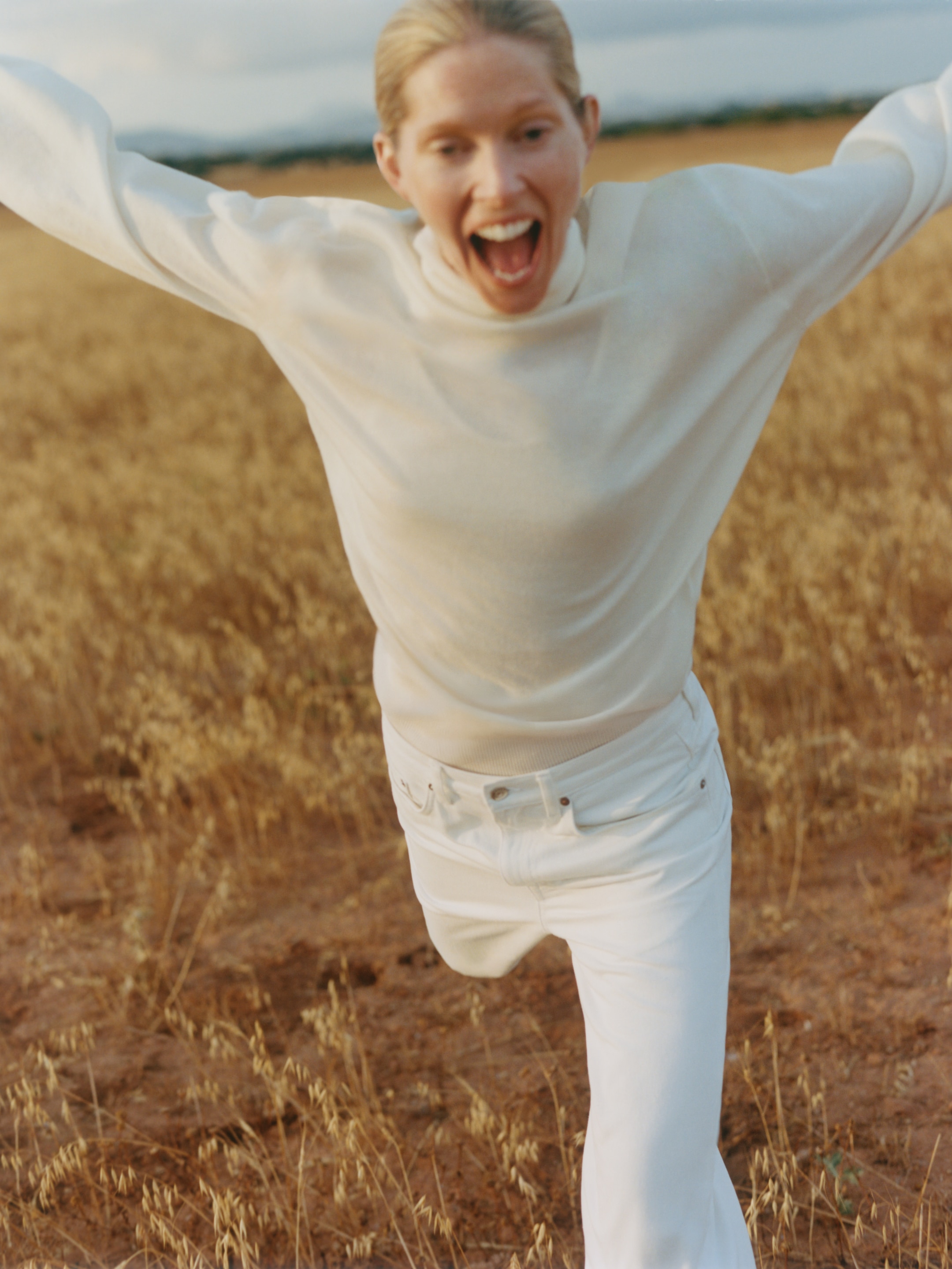 Rollkragenpullover aus Wolle und Lyocell-White-20288