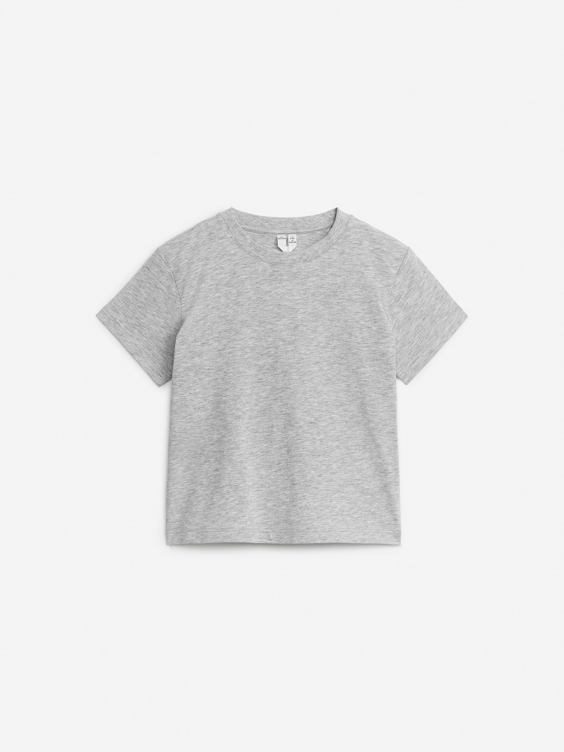 Zobacz większy obraz: Zestaw 3 T-shirtów z okrągłym dekoltem - Biały/Szary/Ciemnoniebieski - Dziecko | H&M PL 2