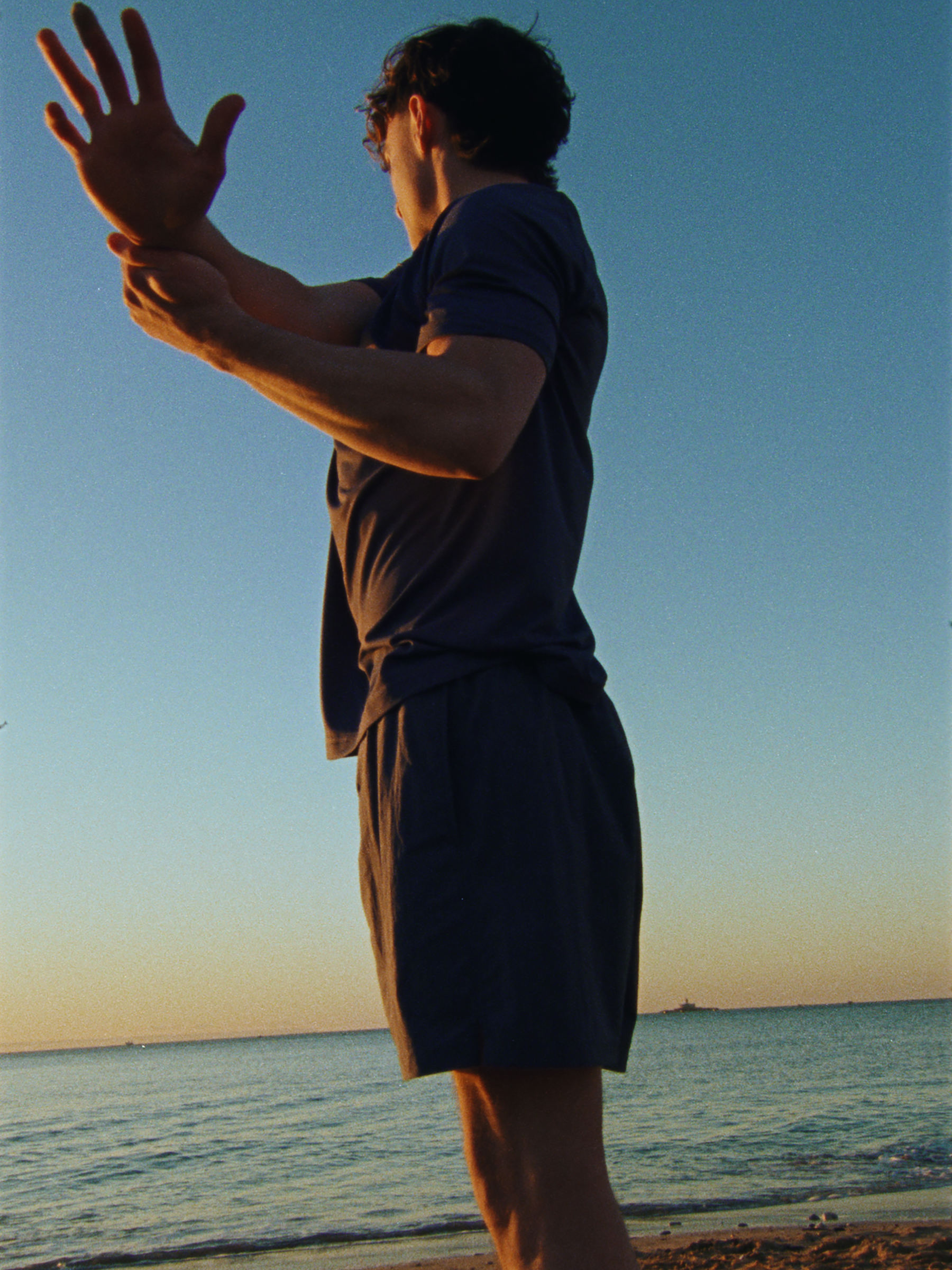 T-shirt à manches courtes - Bleu ciel - Regular fit - Homme - StillMedia/Environmental - 1