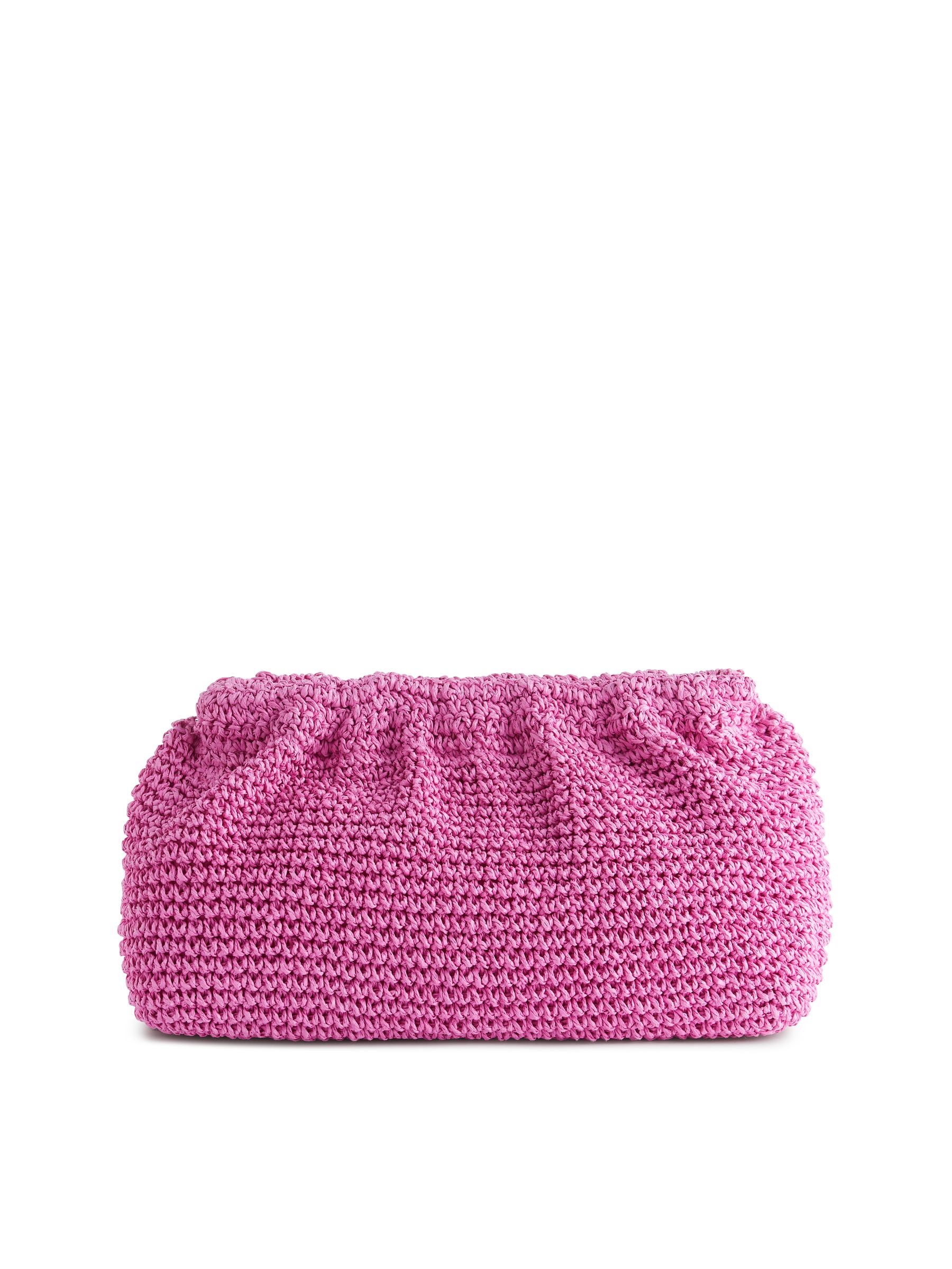 Straw Clutch - Pink - Women - StillMedia/DescriptiveStillLife - 4