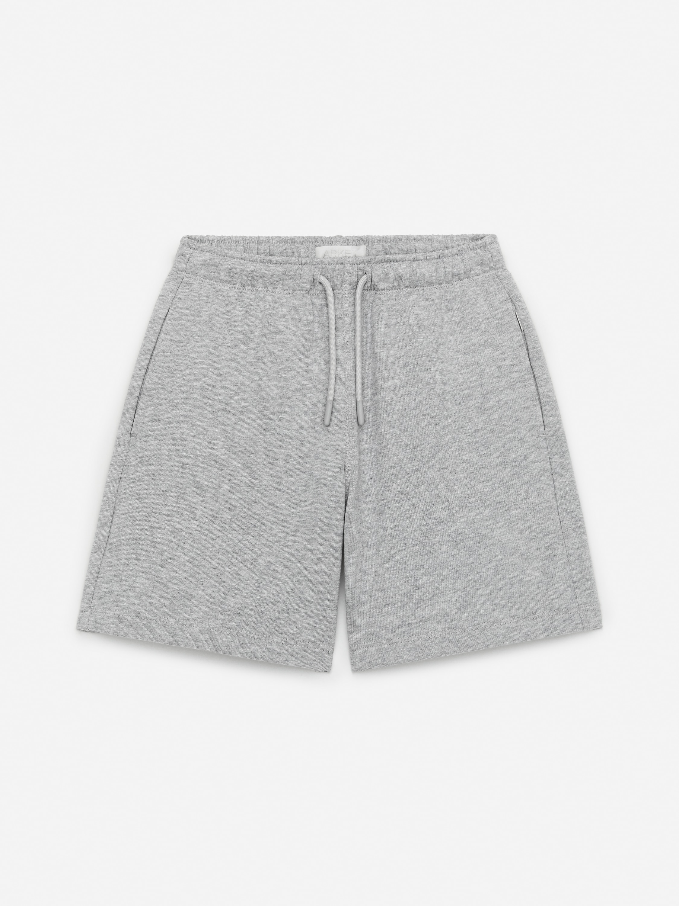 Shorts in maglia - Grigio mélange