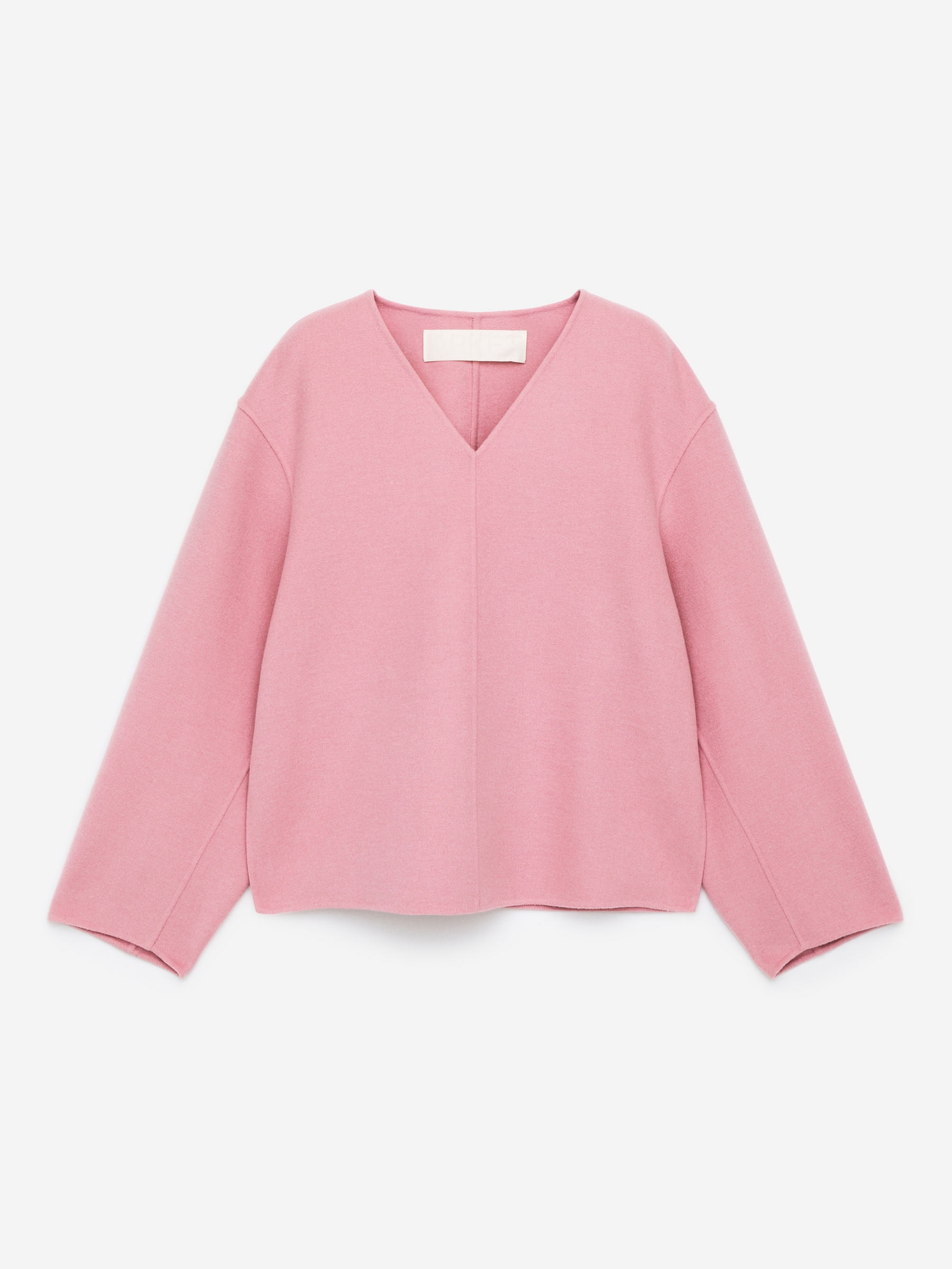 Oberteil aus Doublé-Wollmischung - Rosa - Regular Fit - Damen - StillMedia/DescriptiveStillLife - 2