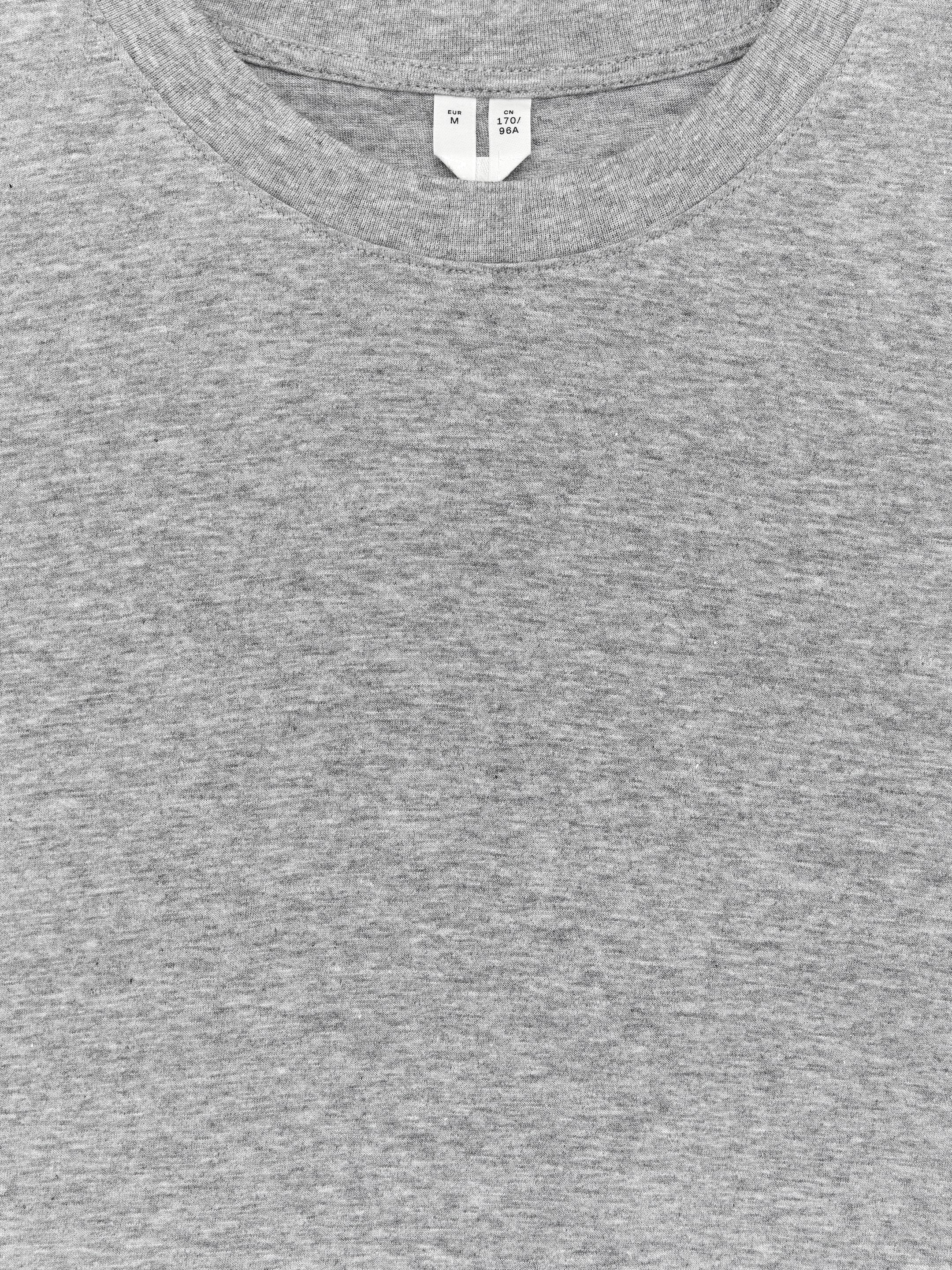 Signature Short-Sleeve T-Shirt - Grey Melange - Regular fit - Women - StillMedia/DescriptiveDetail - 29