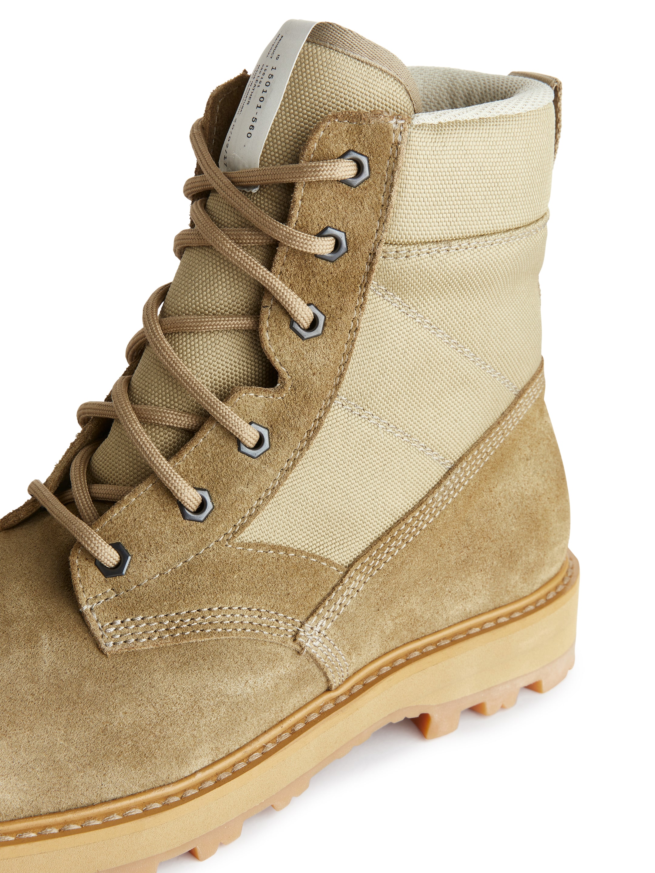 Vibram Sole Suede Boots - Beige - Men - StillMedia/DescriptiveDetail - 2