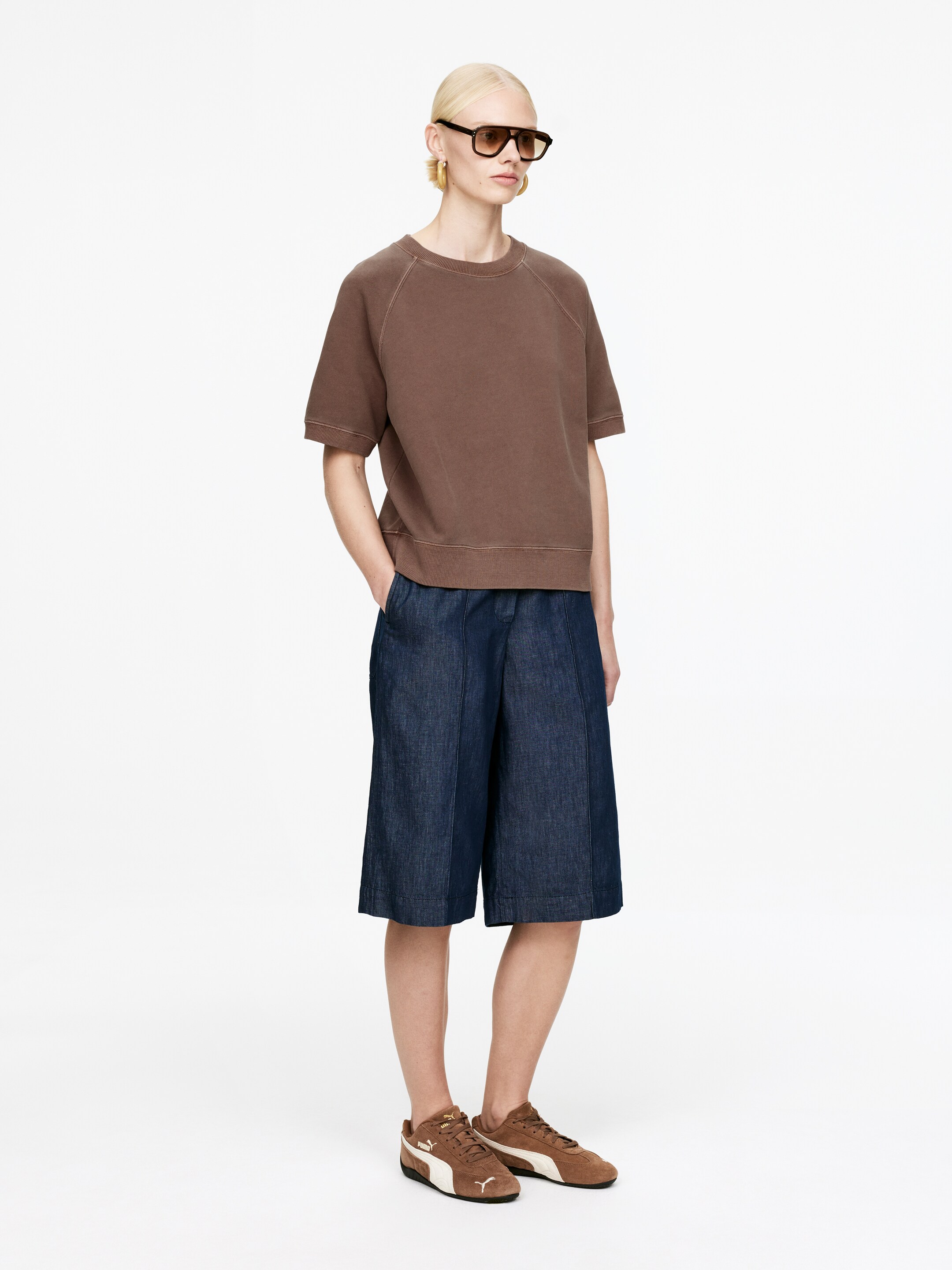 Visualizza immagine più grande: Felpa in spugna francese - Marrone - DONNA | H&M IT 2