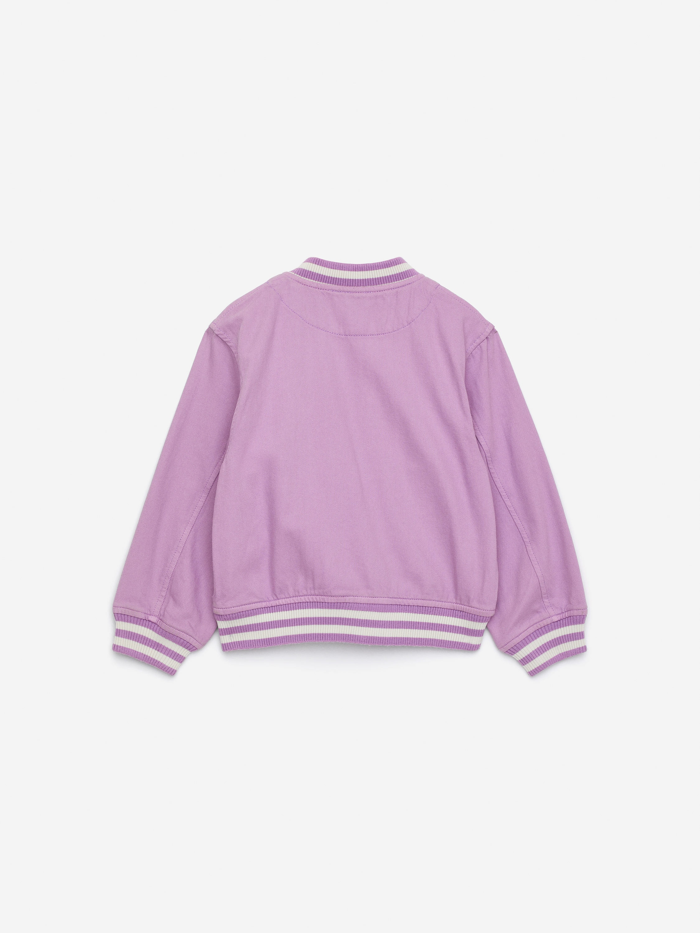 Varsity Jacket - Purple - Regular fit - Children - StillMedia/DescriptiveStillLife - 3