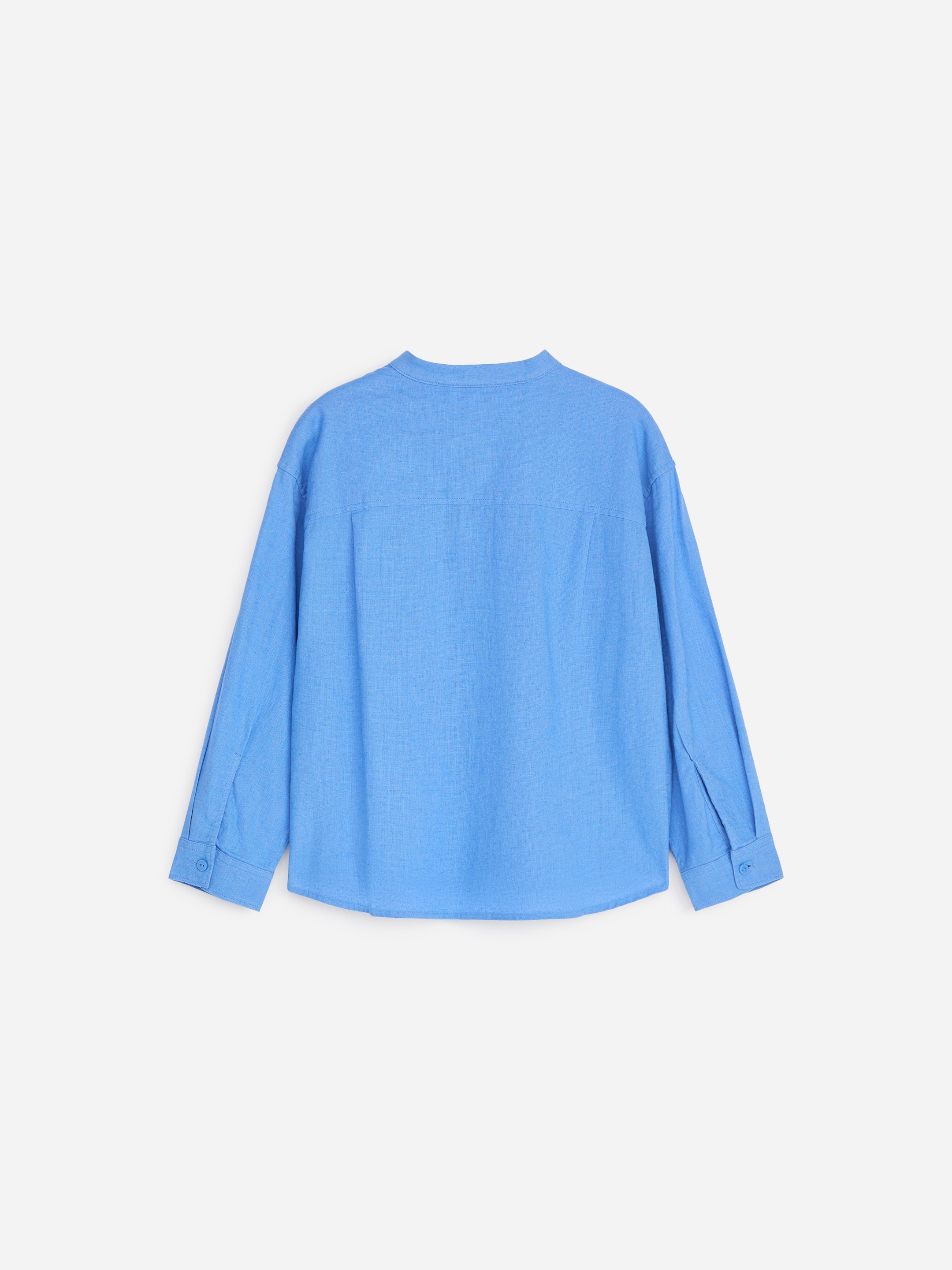 Linen Blend Shirt - Blue - Relaxed fit - Children - StillMedia/DescriptiveStillLife - 2