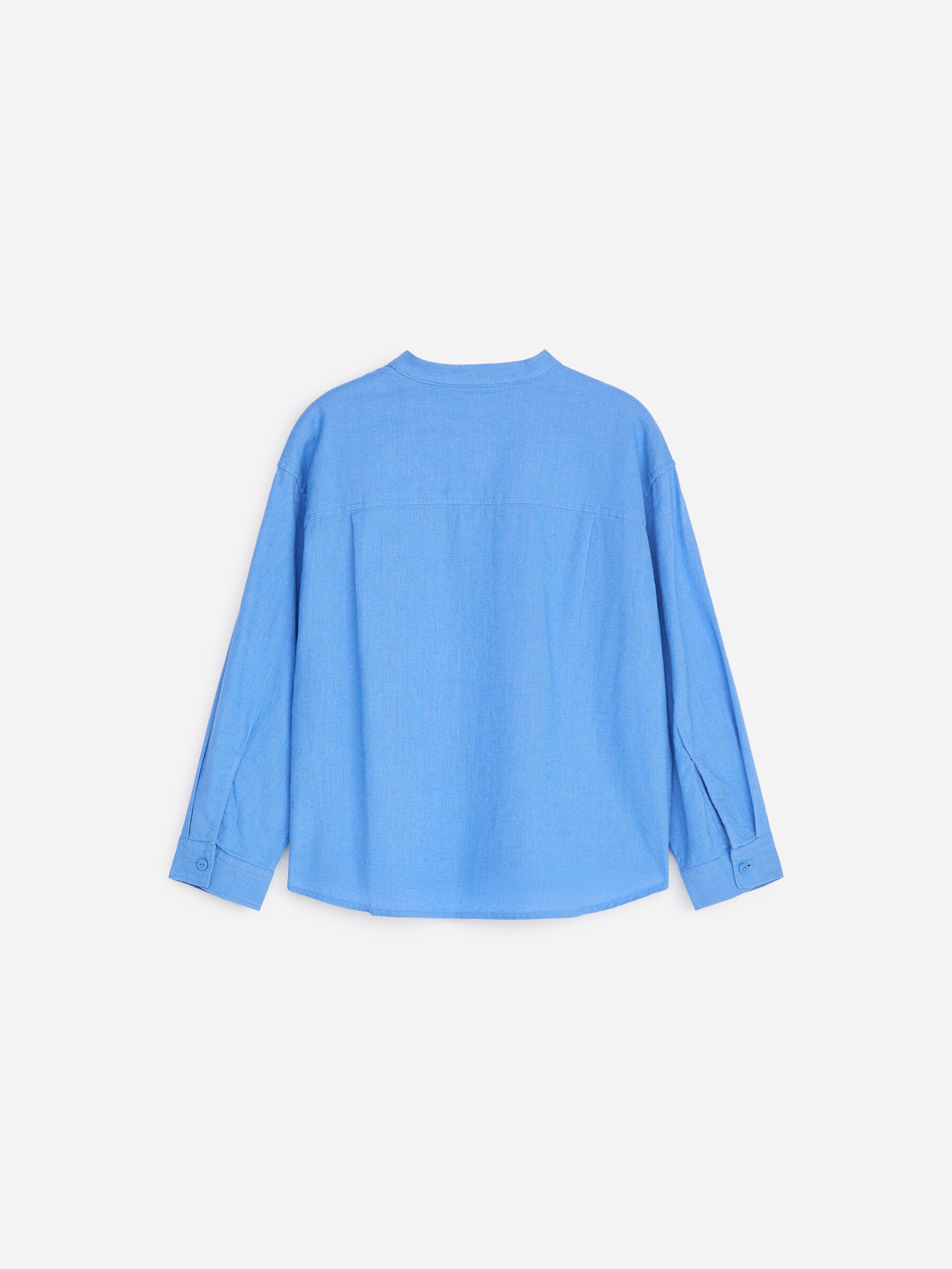 Linen Blend Shirt - Blue - Relaxed fit - Children - StillMedia/DescriptiveStillLife - 2