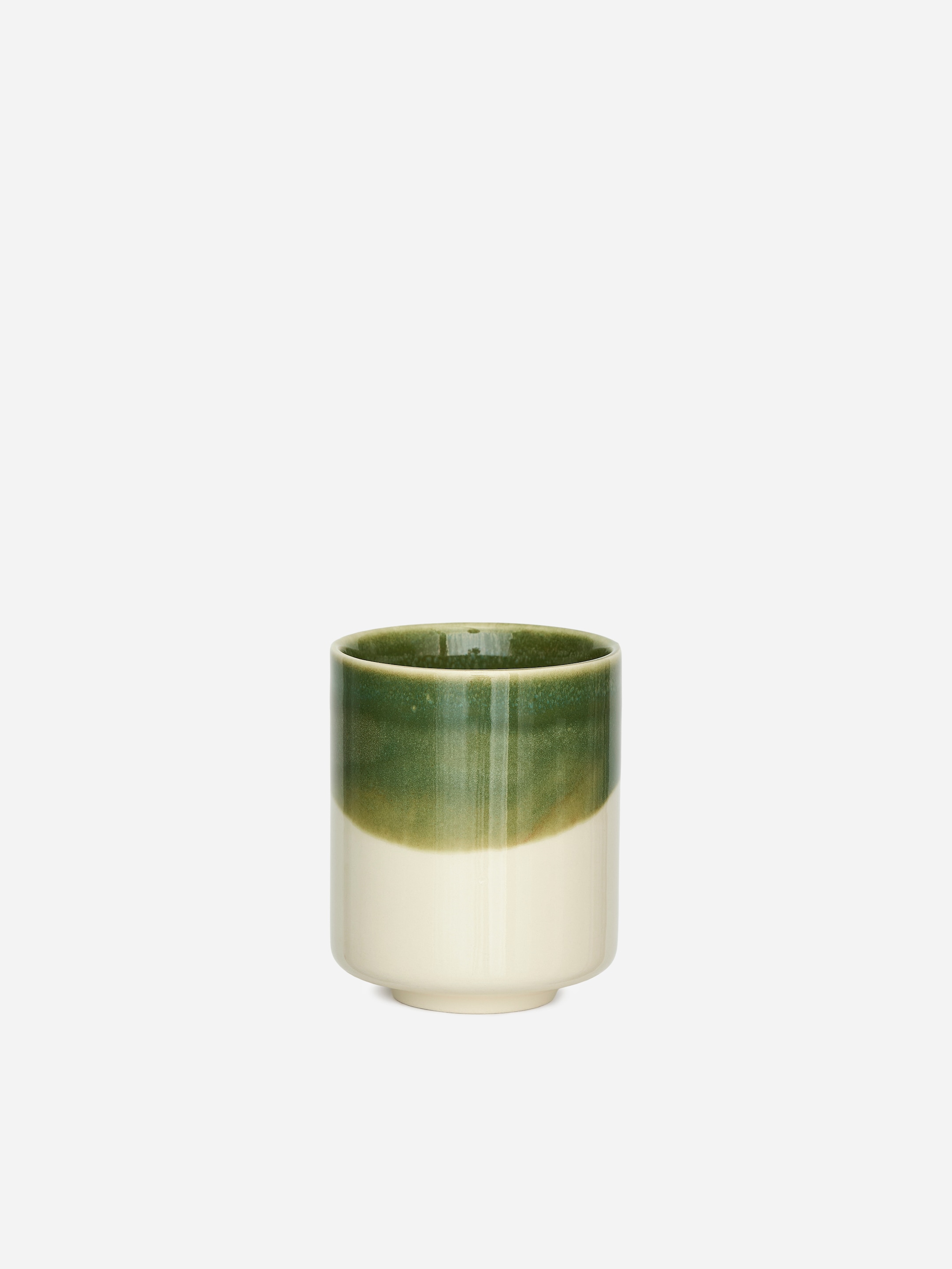 Set da 2 tazze in grès porcellanato - Verde/Bianco - Homeware - StillMedia/DescriptiveStillLife - 1