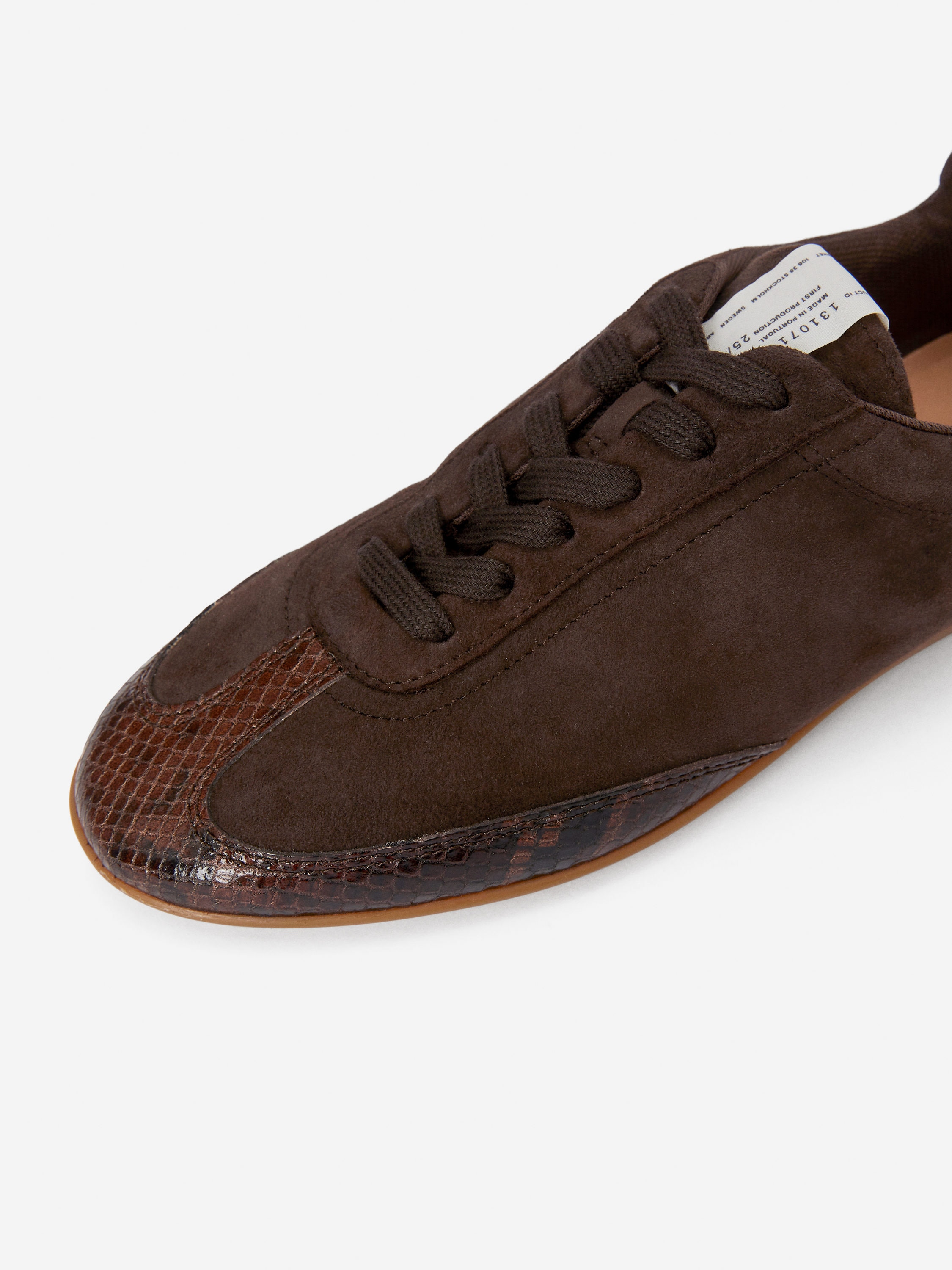 Suede Trainers - Dark Brown - Women - StillMedia/DescriptiveDetail - 7