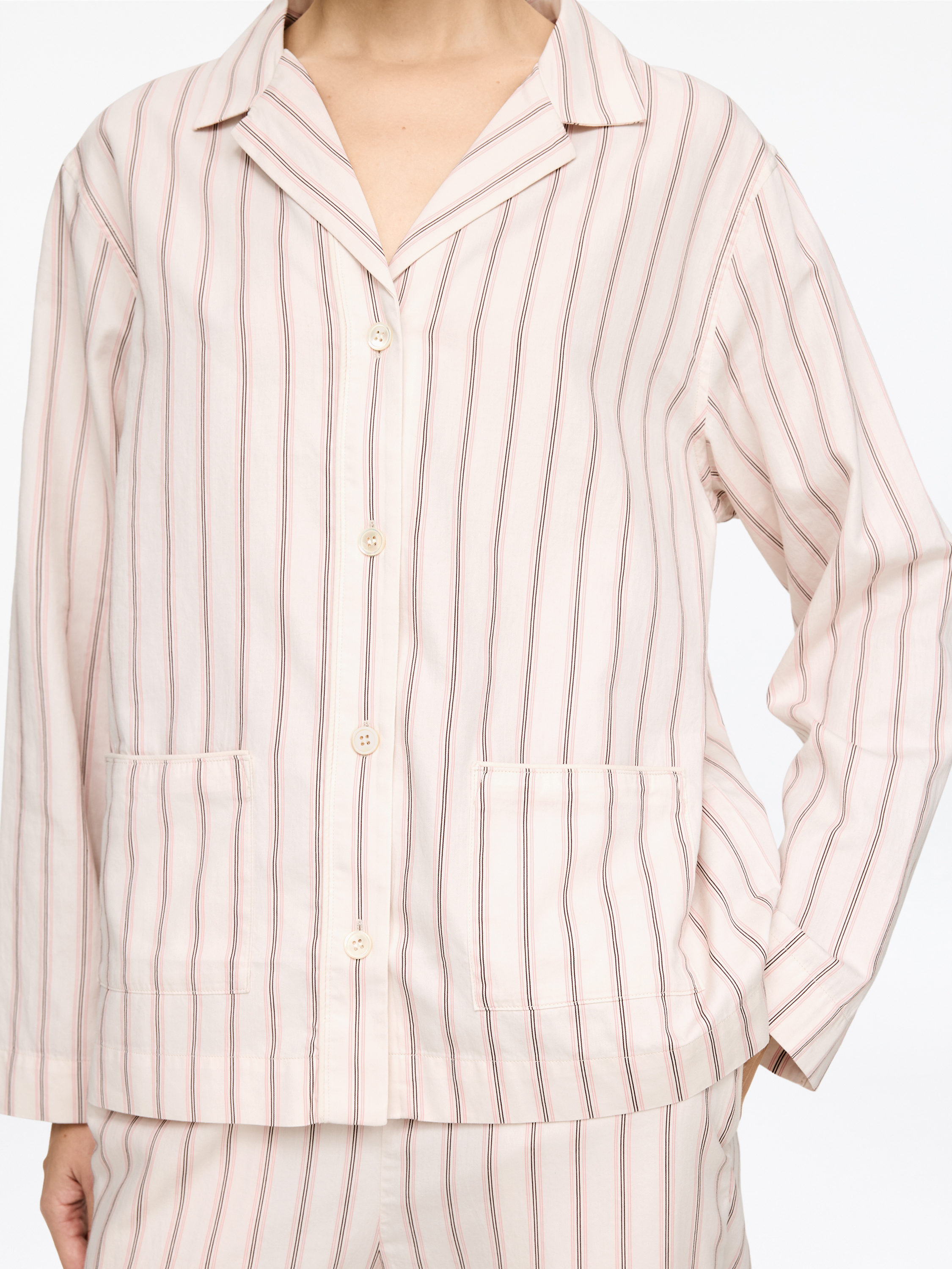 Hemd aus Baumwollsatin - Weiß - Regular Fit - Women - StillMedia/Lookbook - 3