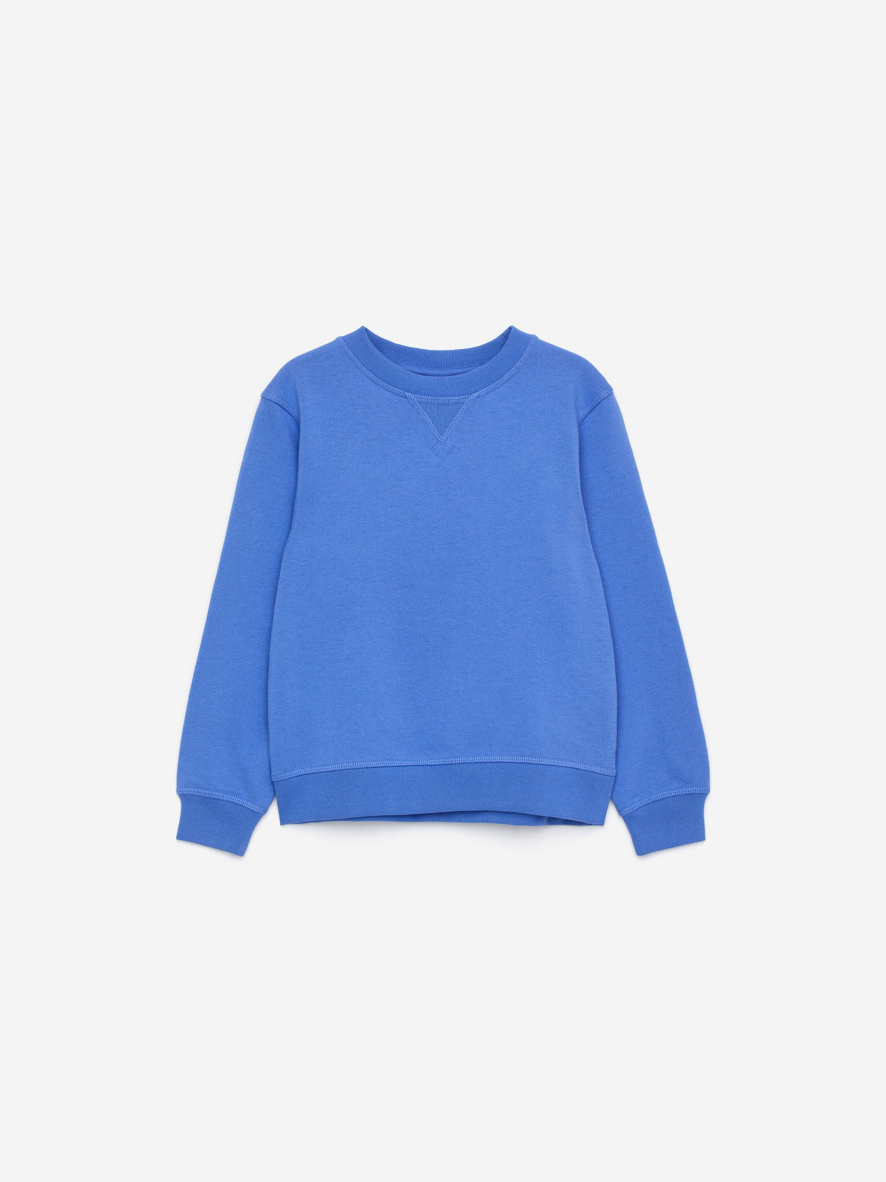 French Terry Sweatshirt-#657CBE-16085