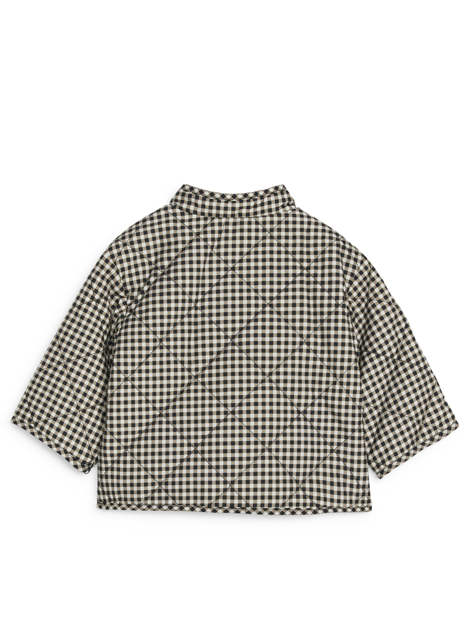 Steppjacke - Weiß/Schwarz - 3