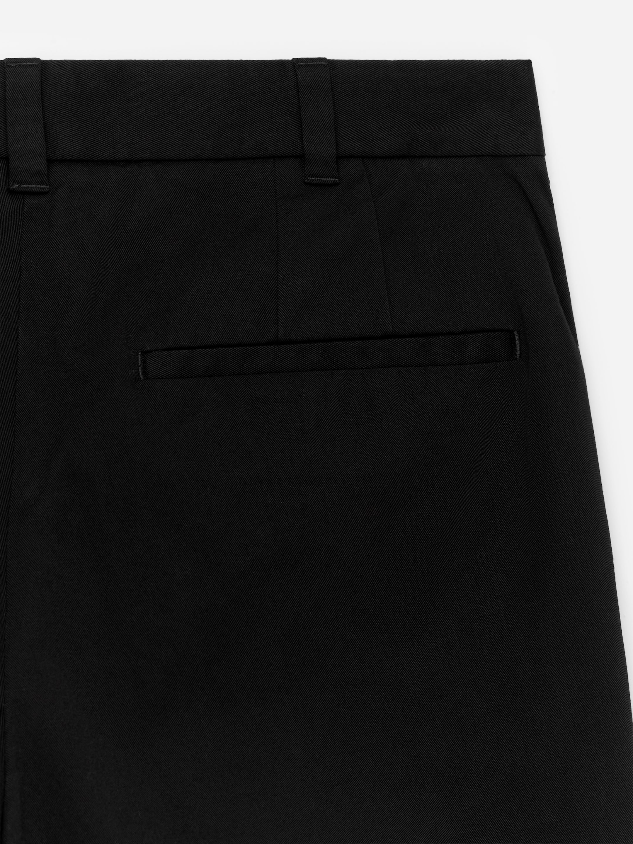 Loose Fit Cotton Trousers - Black - Loose fit - Men - StillMedia/DescriptiveDetail - 2