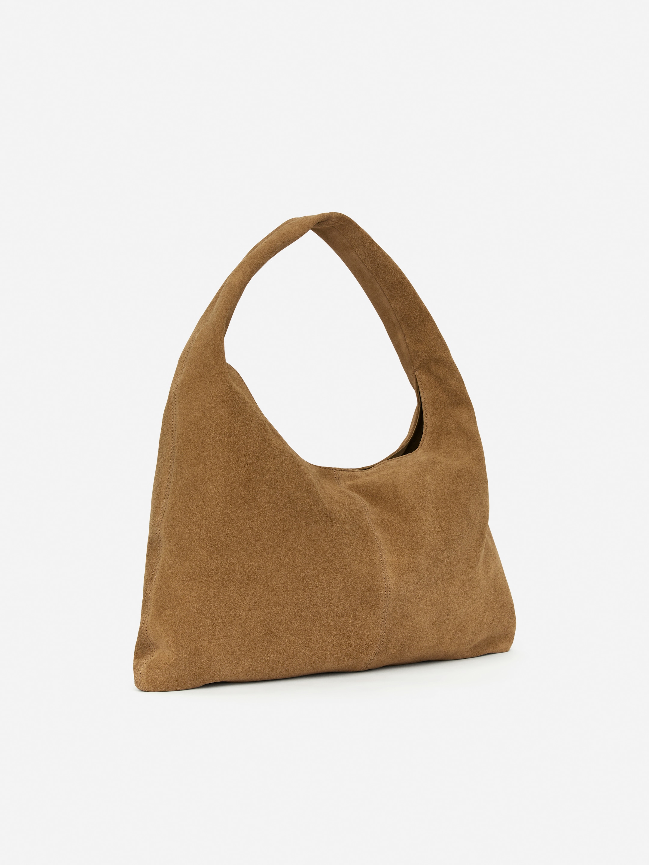Borsa in pelle scamosciata - Beige scuro - women - StillMedia/DescriptiveStillLife - 2