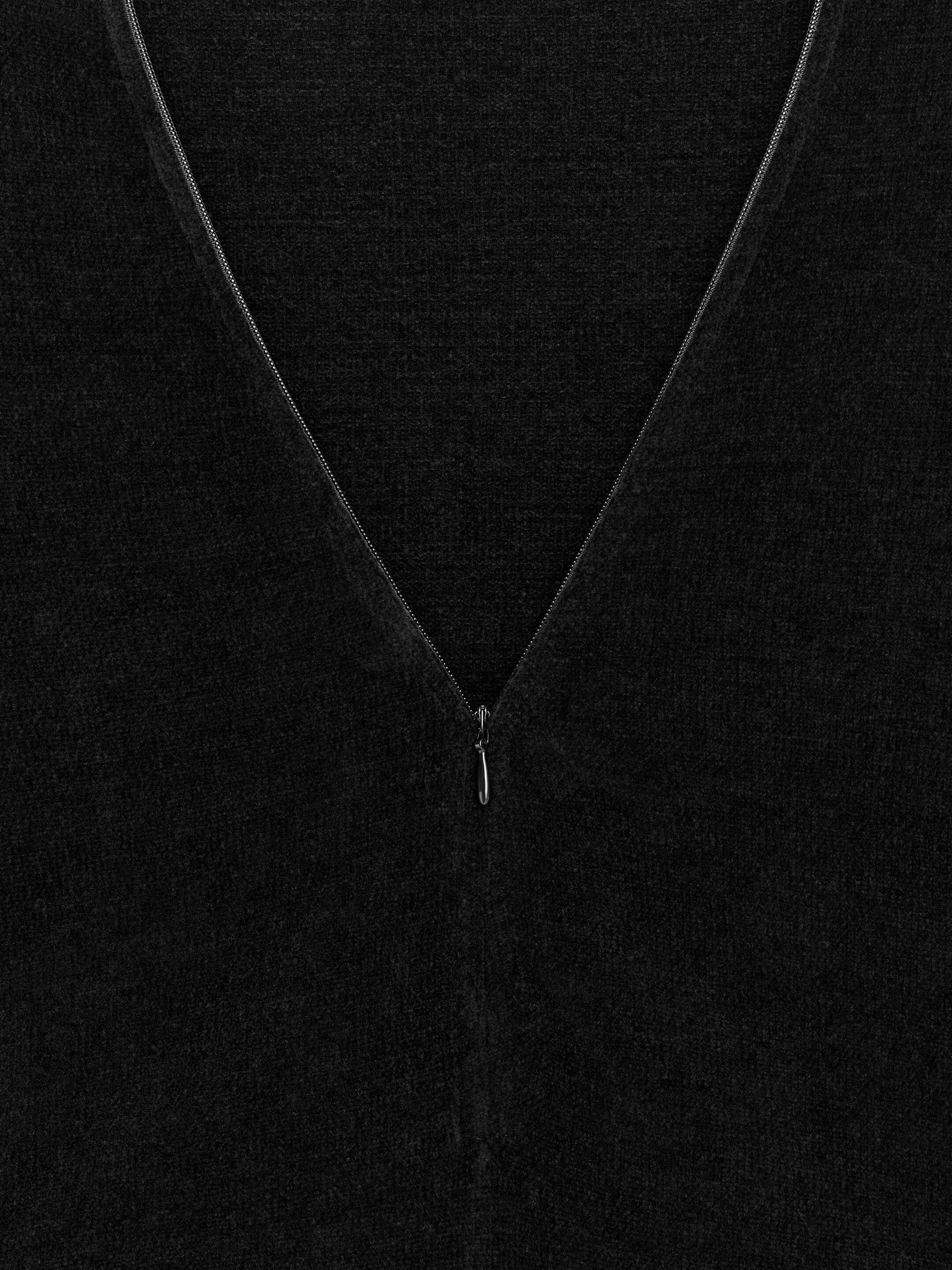 Velvet Bodysuit - Black - Slim fit - Women - StillMedia/DescriptiveDetail - 1