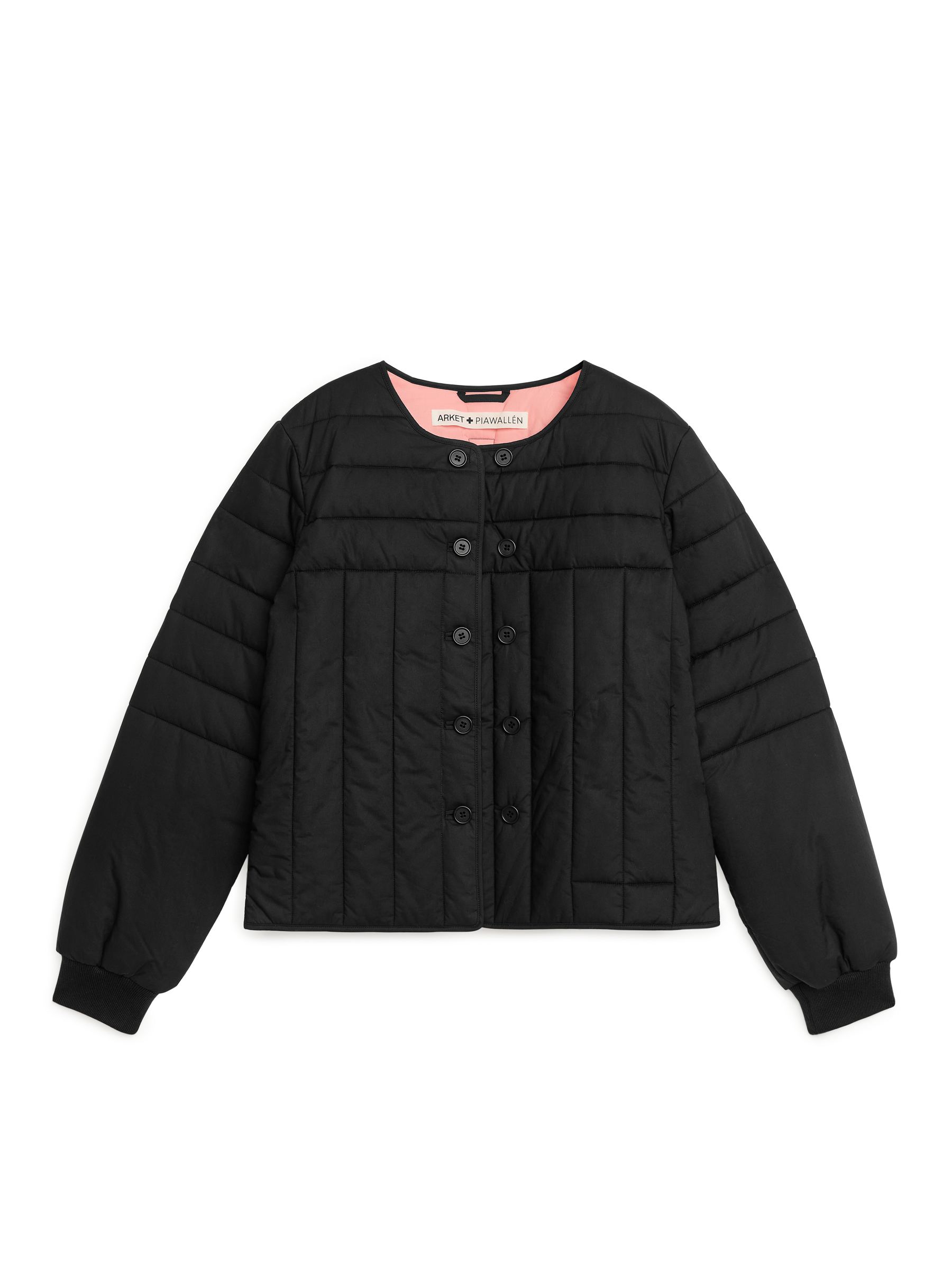 Steppjacke von ARKET und Pia Wallén - Schwarz/rosa - Damen - StillMedia/DescriptiveStillLife - 1