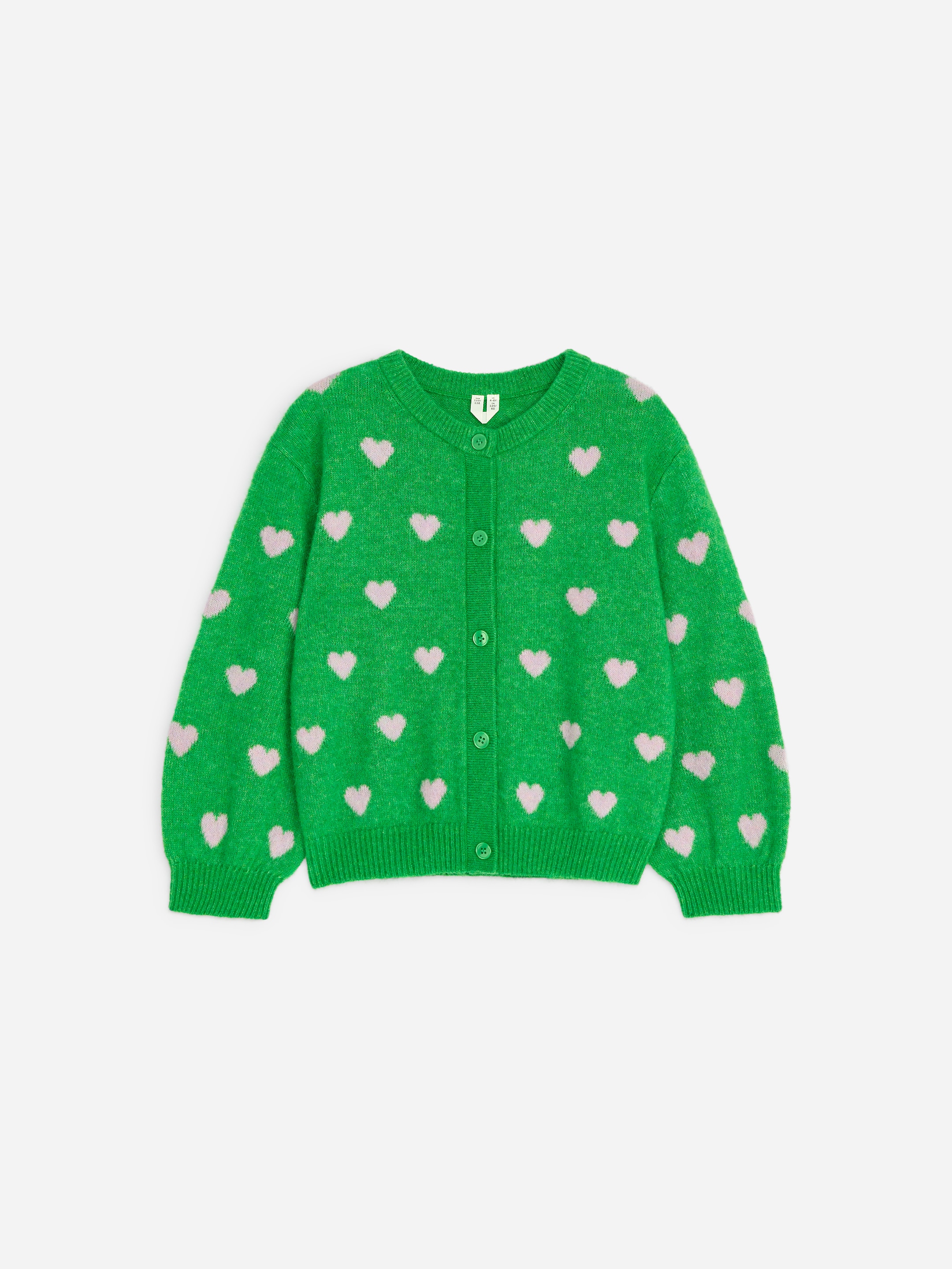 Strickjacke aus Wolle und Alpakawolle-Green-20463
