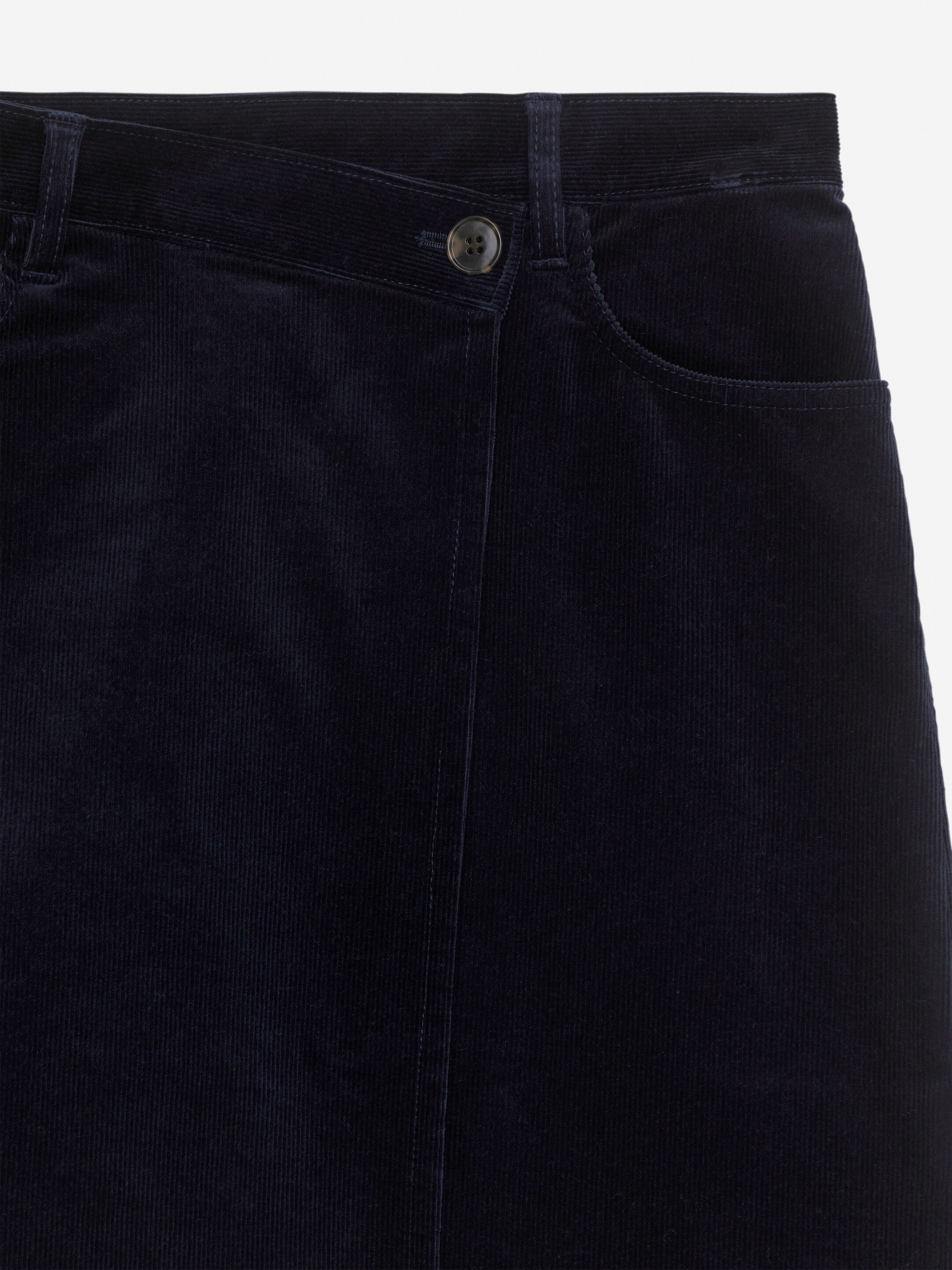 Ingrandisci l'immagine: Corduroy Wrap Skirt - Dark Blue - DONNA | H&M CH 6