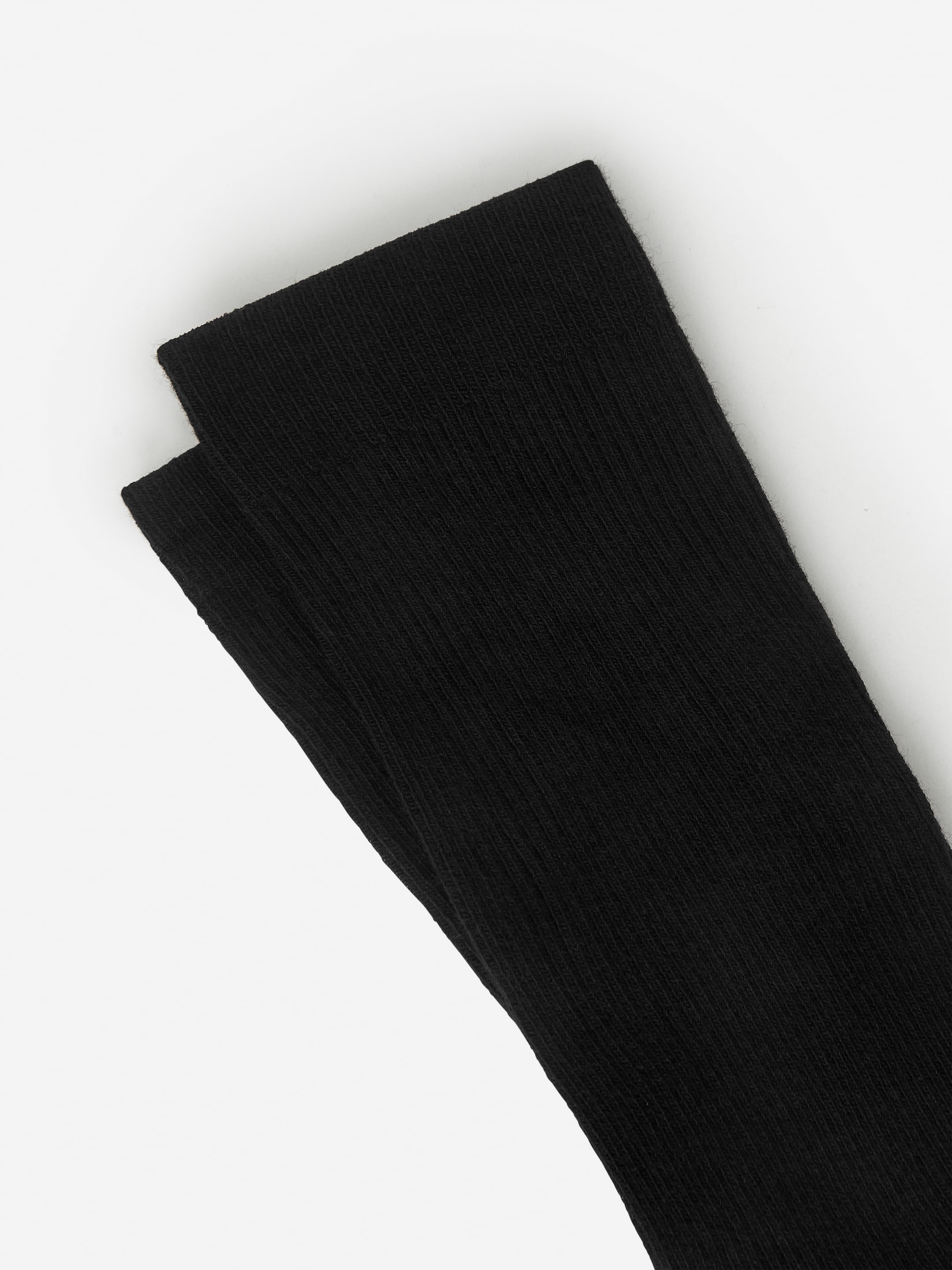 Cotton Rib Socks Set of 3 - Black - Women - StillMedia/DescriptiveDetail - 4