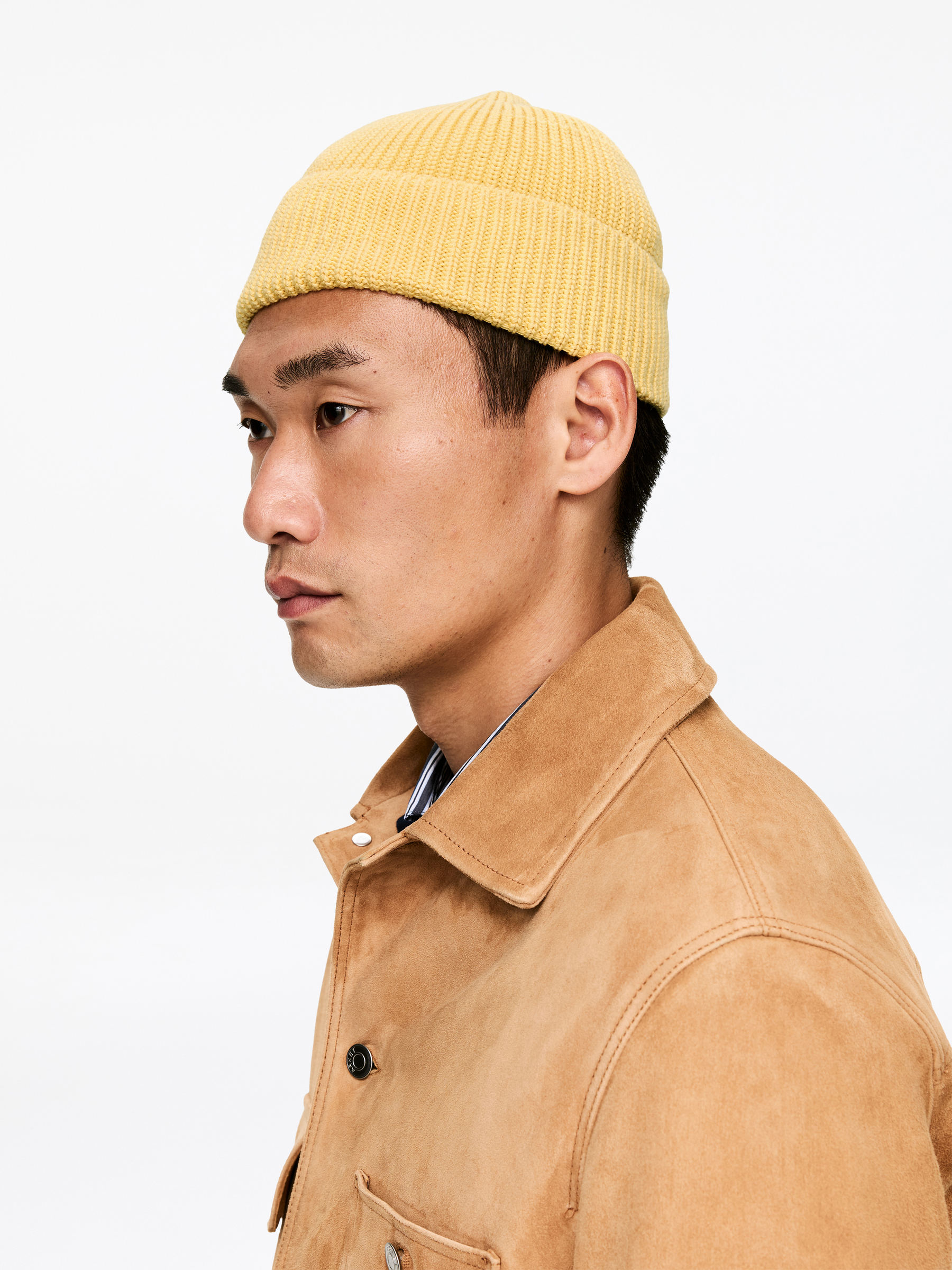 Fisherman Beanie - Yellow - Men - StillMedia/Lookbook - 2