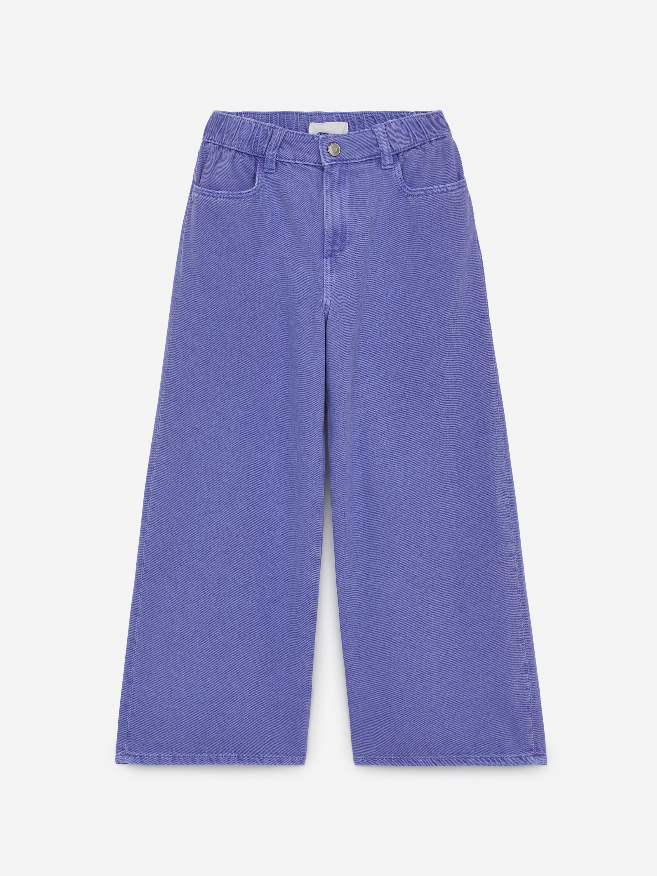 Wide Denim Trousers – Purple – Children – ARKET EU