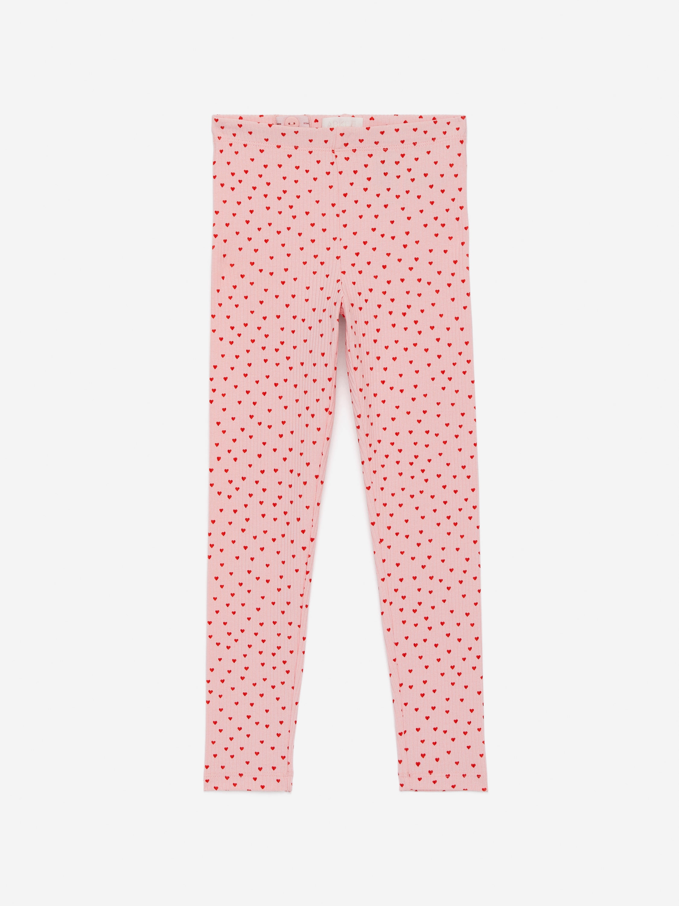 Ribbed Leggings-#E8C4C6-16098