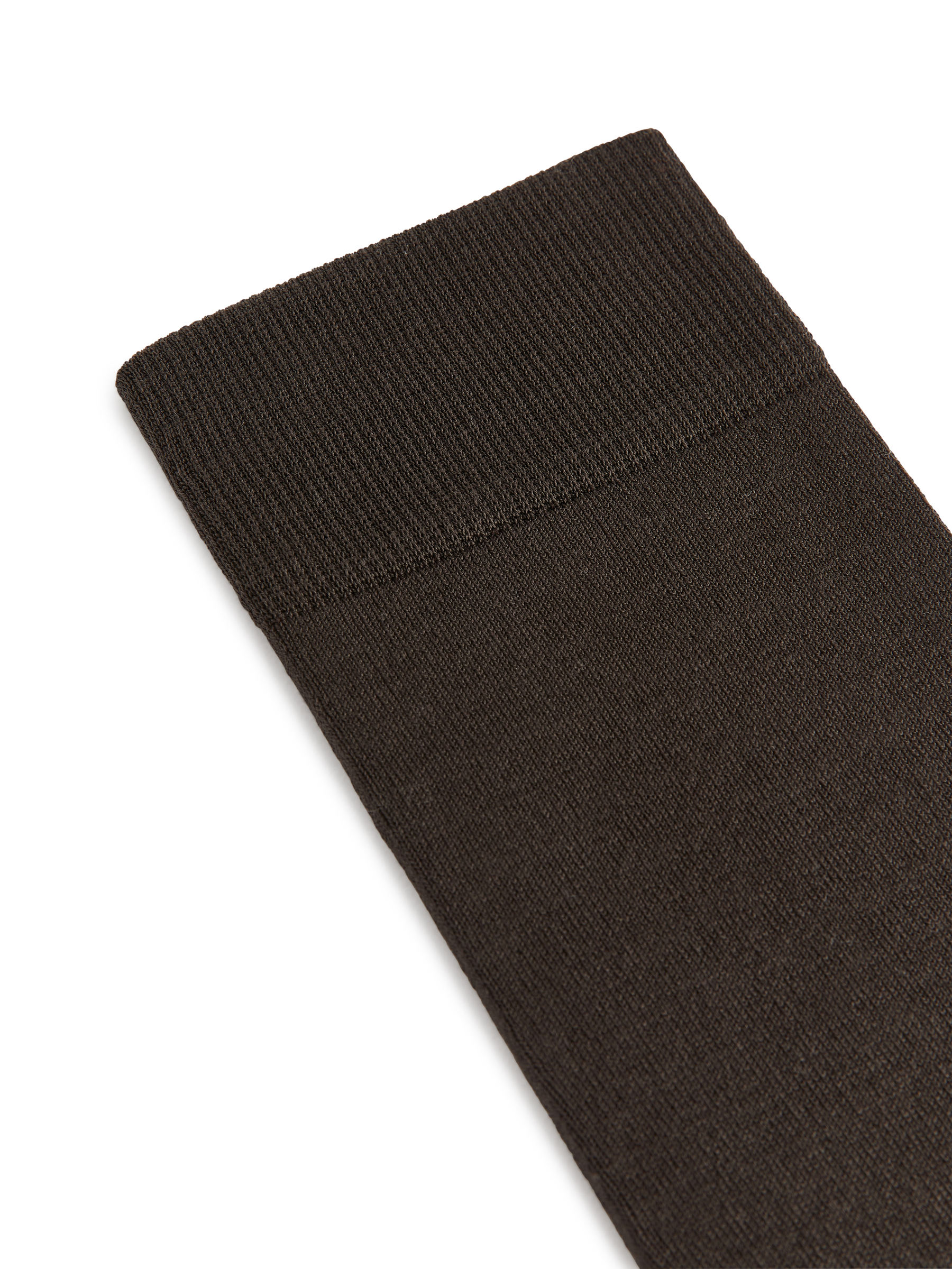 Merzerisierte Baumwollsocken - Dunkelbraun - Herren - StillMedia/DescriptiveDetail - 1