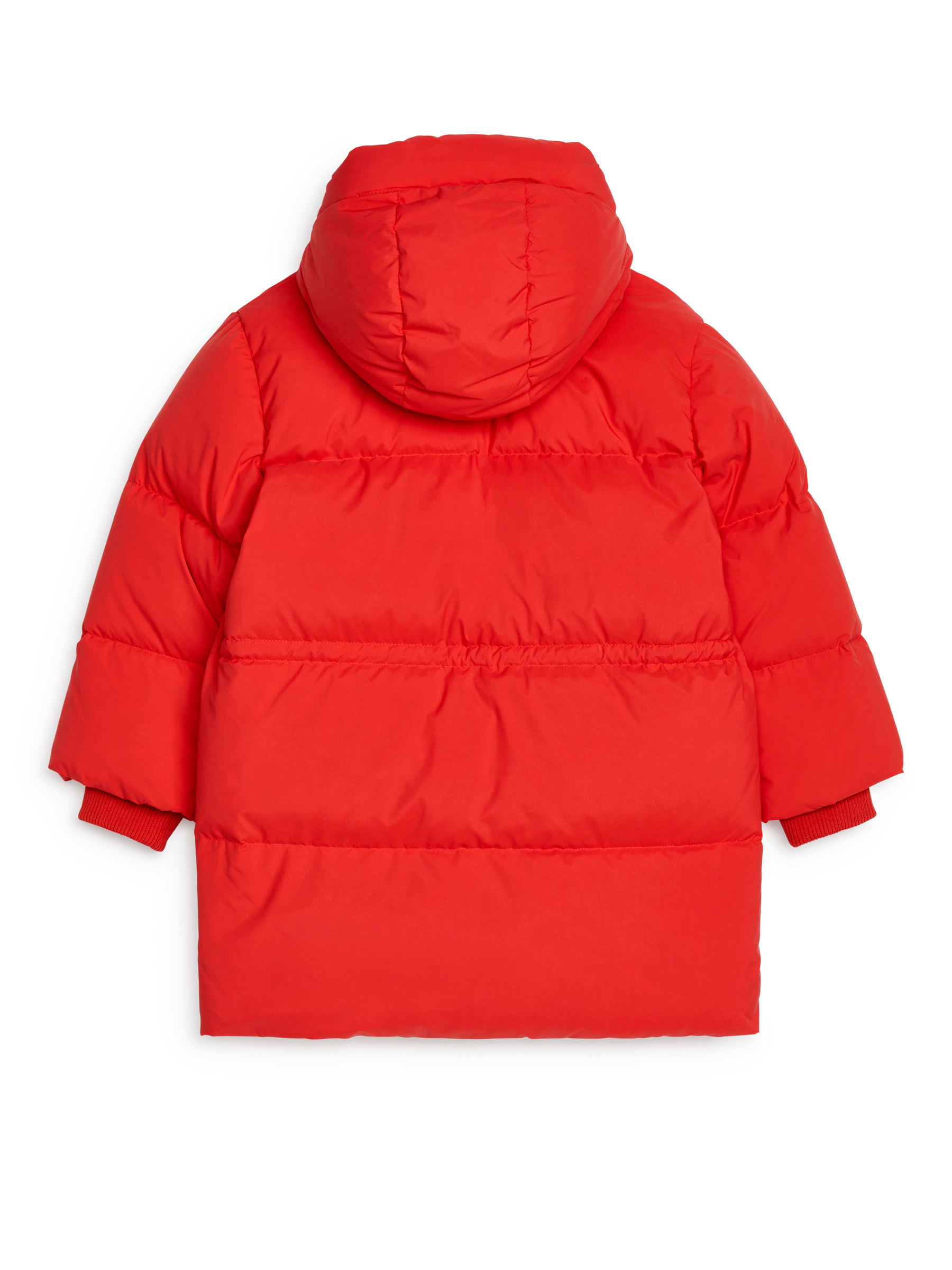 Upcycled Down Jacket - Red - Relaxed fit - Children - StillMedia/DescriptiveStillLife - 4