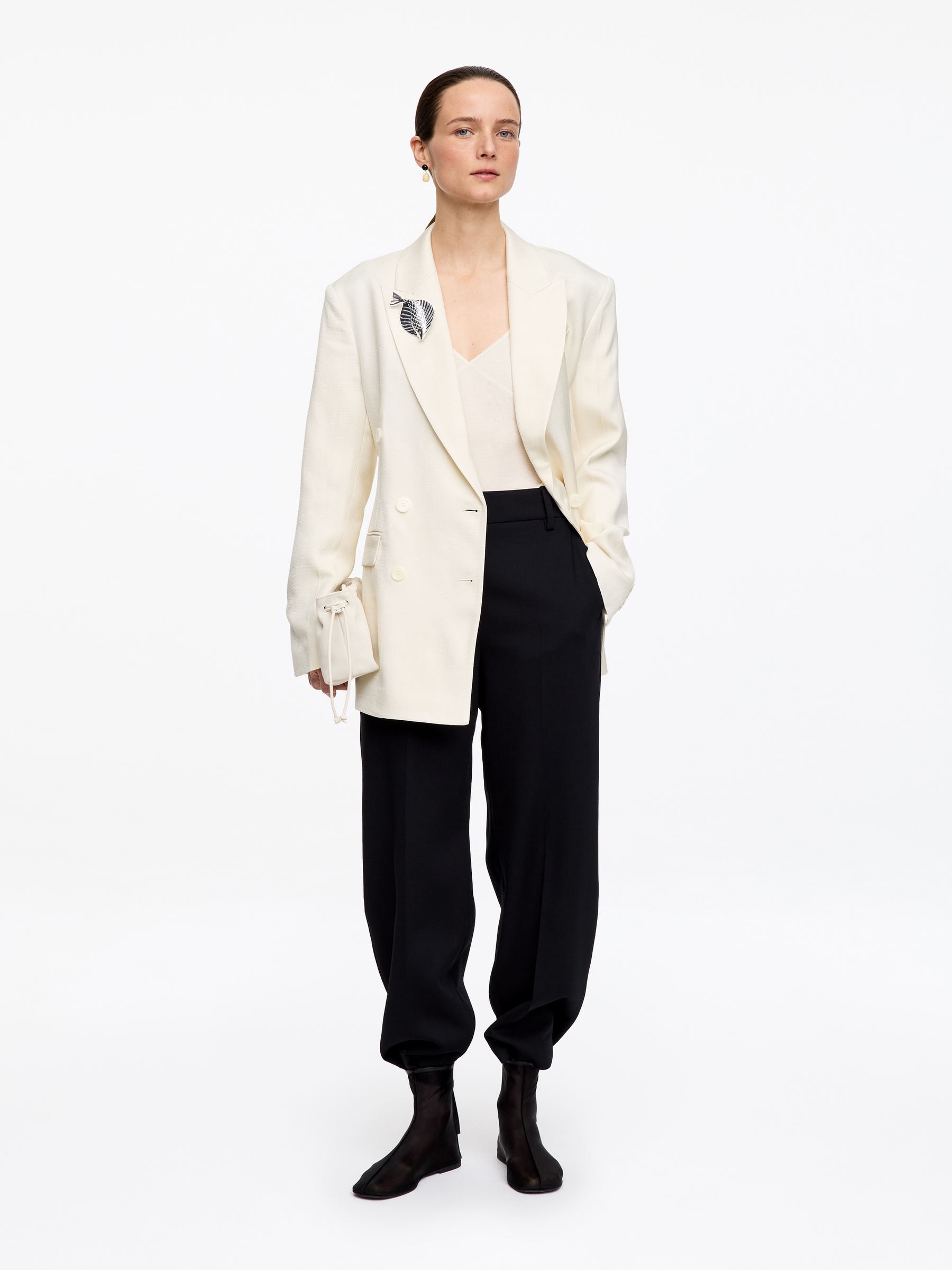 Dubbelknäppt kavaj - Off-white - Regular fit - Women - StillMedia/Lookbook - 7