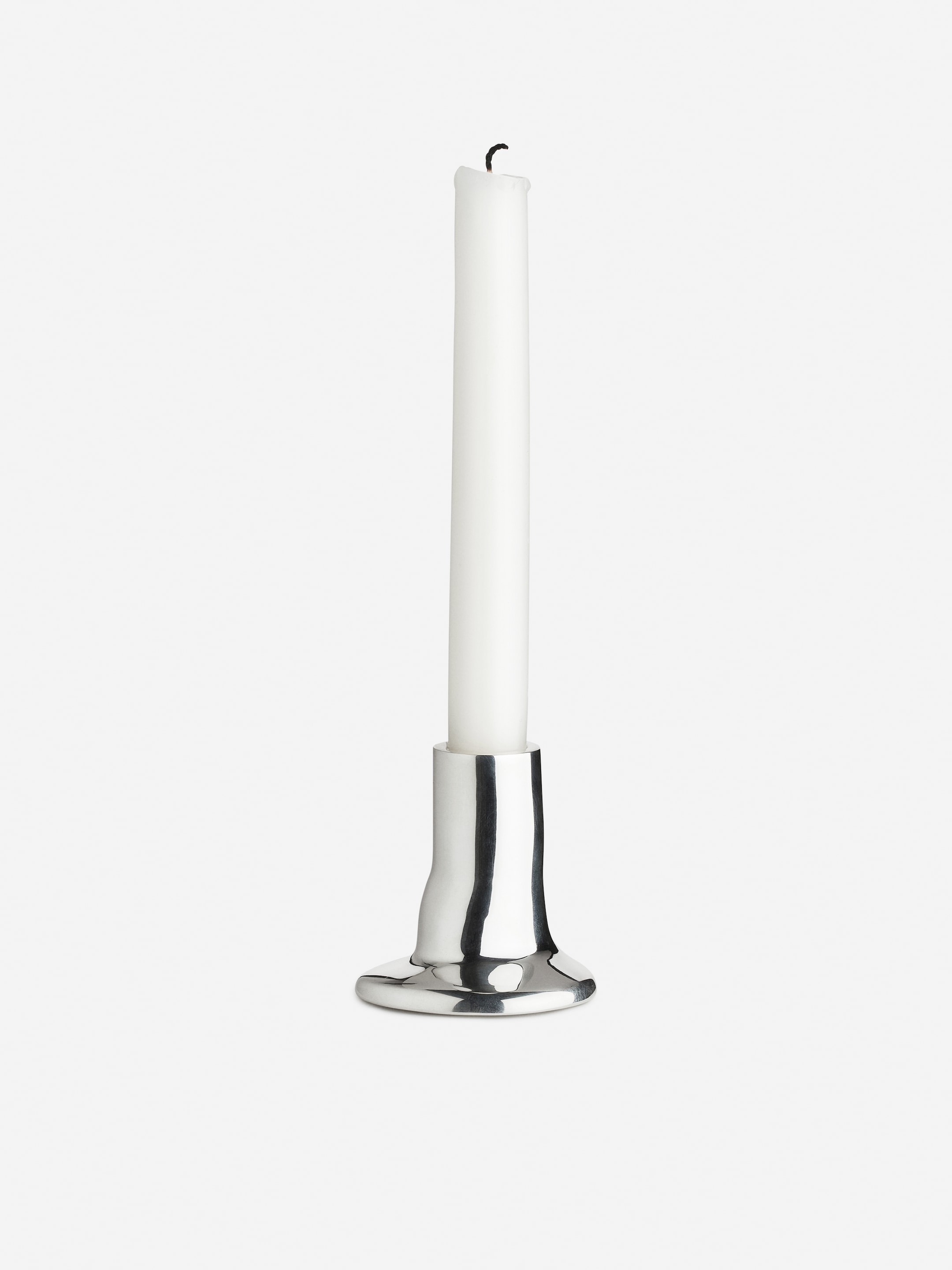 View larger image: Silver-Plated Candle Holder - Silver - Home All | H&M GB 2