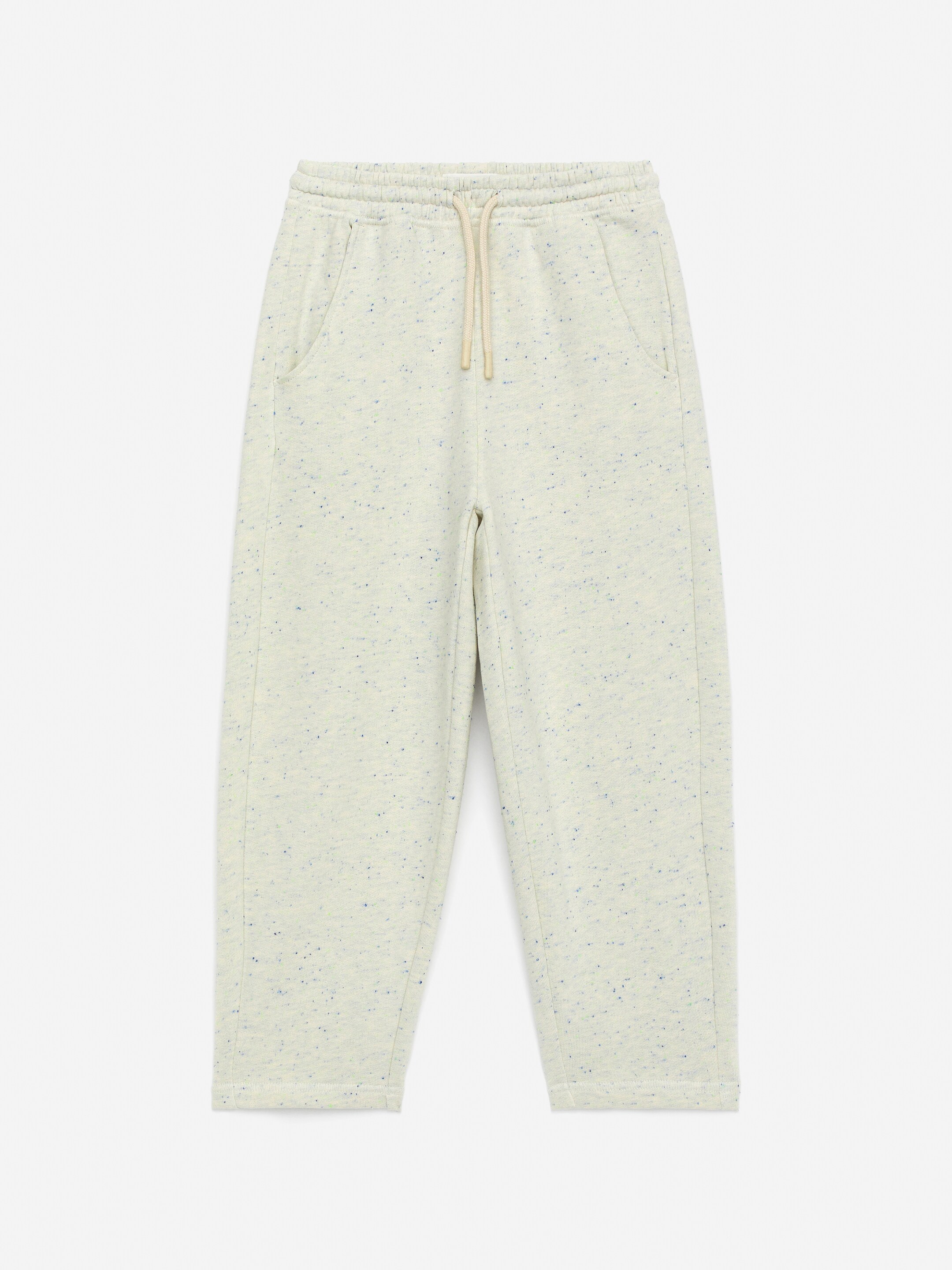 Visualizza immagine più grande: Pantaloni da tuta a palloncino - Bianco sporco/Screziatura blu - BAMBINO | H&M IT 1
