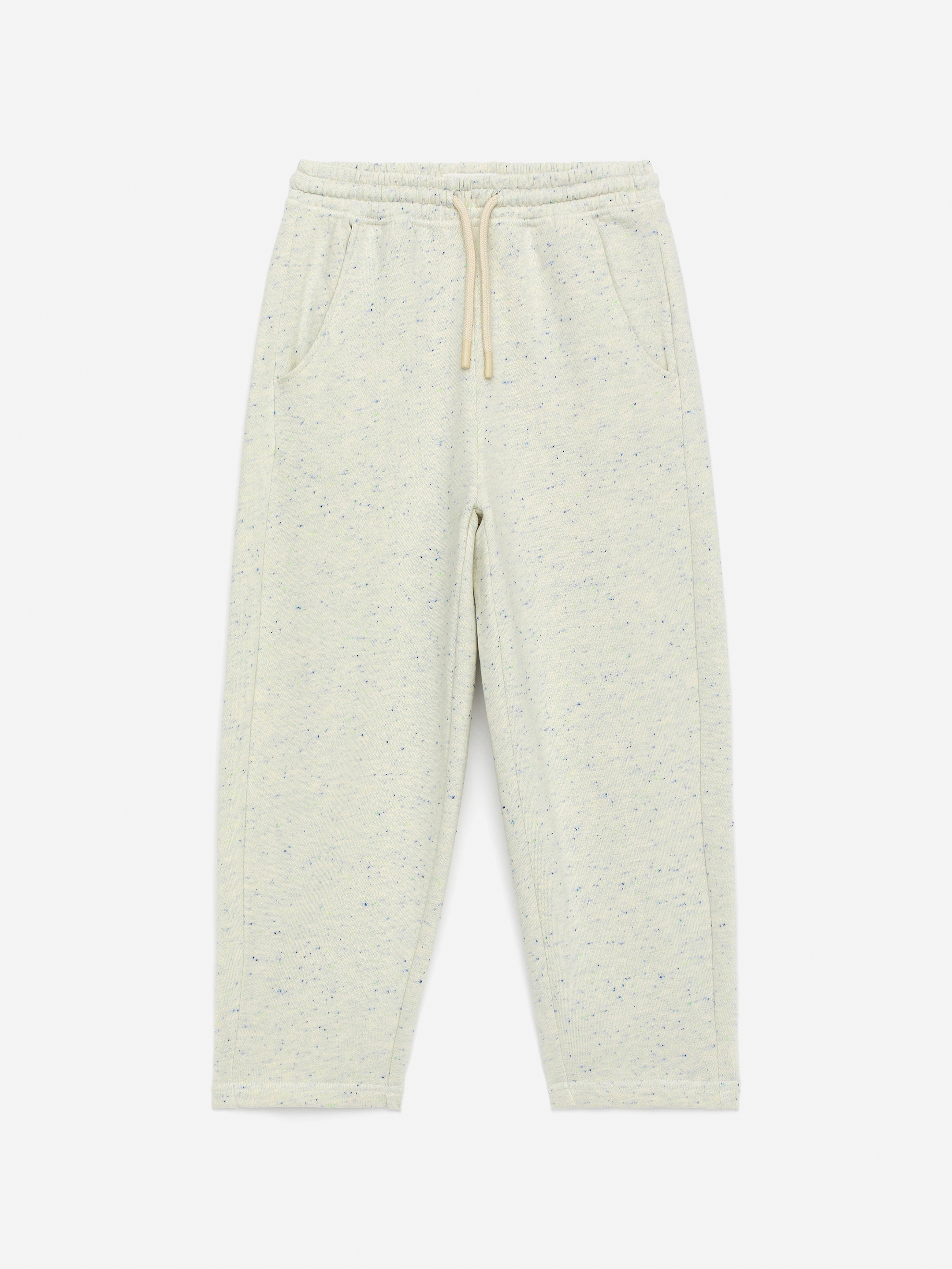 Pantalon de survêtement coupe ballon - Blanc cassé/Moucheté bleu - Relaxed fit - children - StillMedia/DescriptiveStillLife - 2