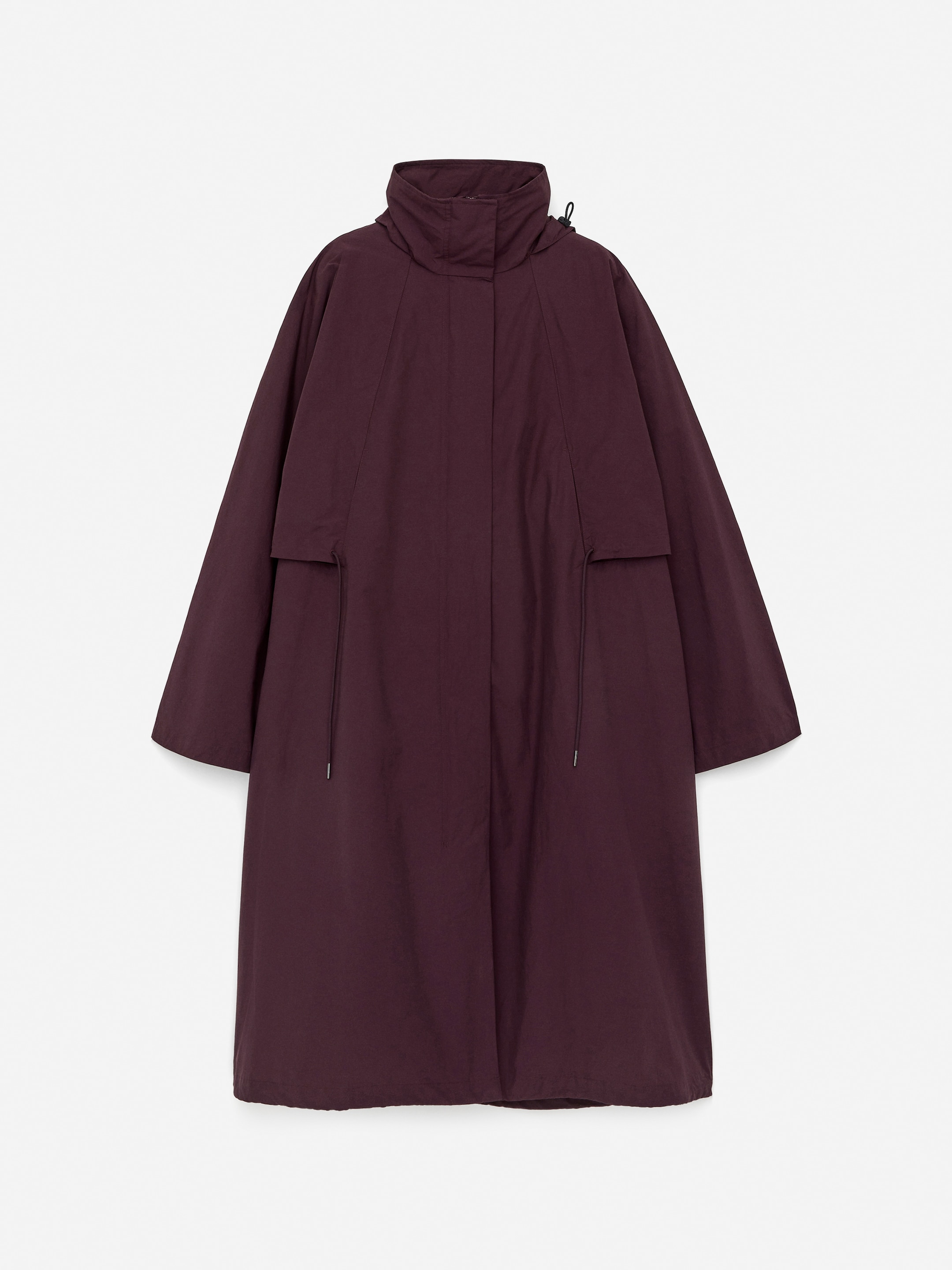 Storm-Flap Parka - Burgundy - Regular fit - Women - StillMedia/DescriptiveStillLife - 1