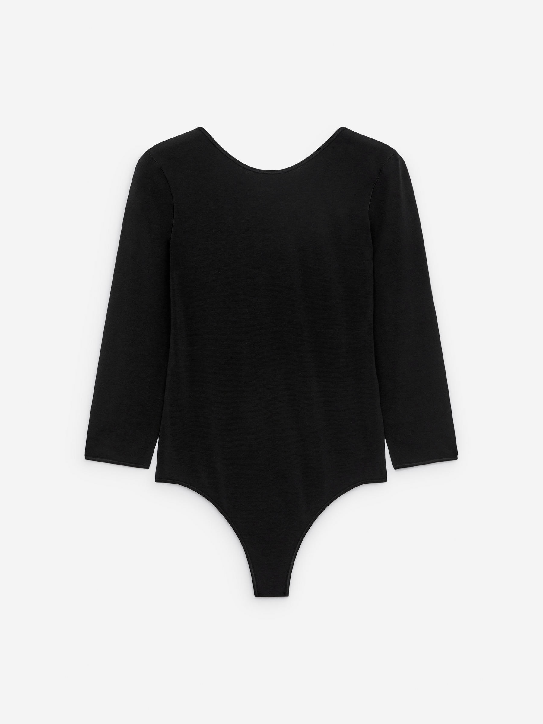 Long-Sleeve Bodysuit - Black - Slim fit - Women - StillMedia/DescriptiveStillLife - 2