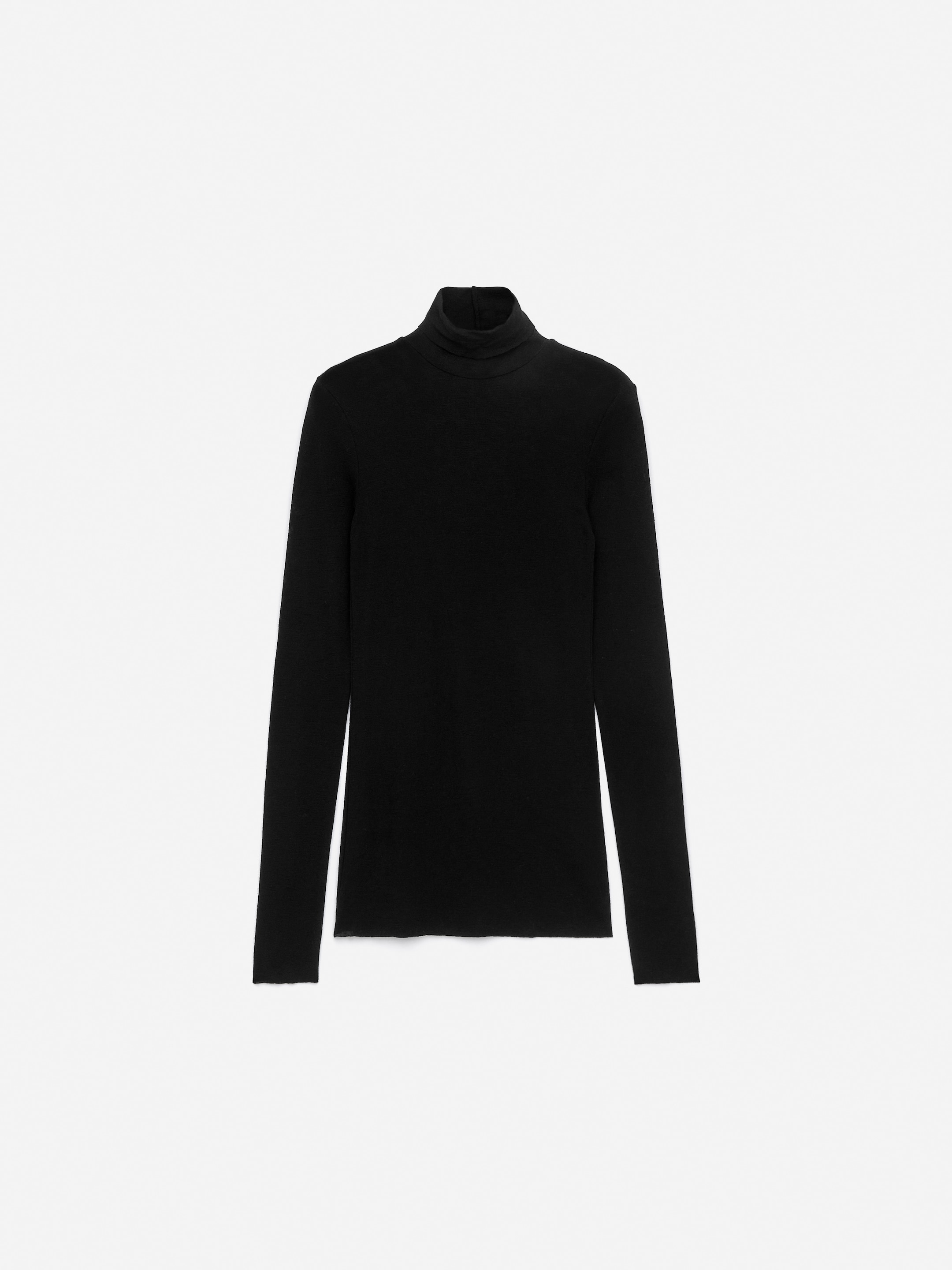 Haut en laine à col roulé - Noir - Slim fit - Femme - StillMedia/DescriptiveStillLife - 11
