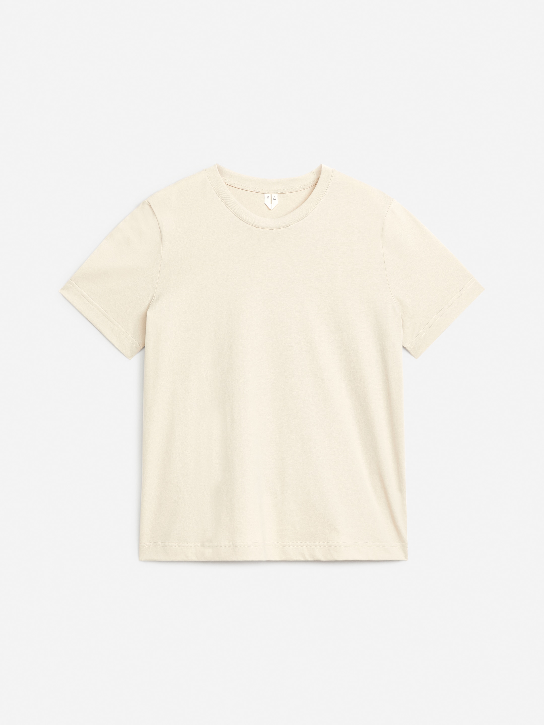 Grotere afbeelding bekijken: LILY Signature T-Shirt - Light Beige - DAMES | H&M BE 1