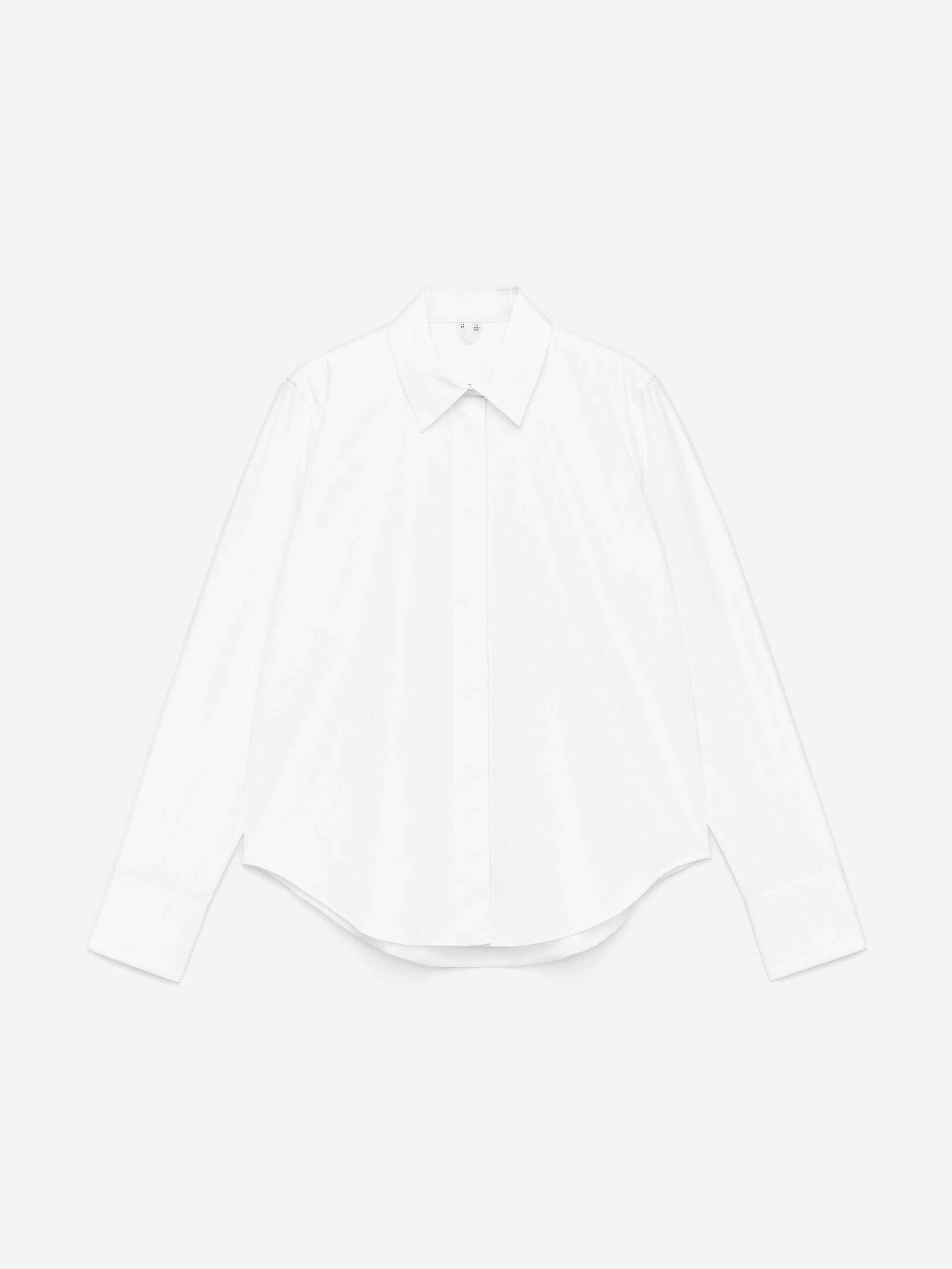 Regular-Fit Poplin Shirt - White - Regular fit - Women - StillMedia/DescriptiveStillLife - 2
