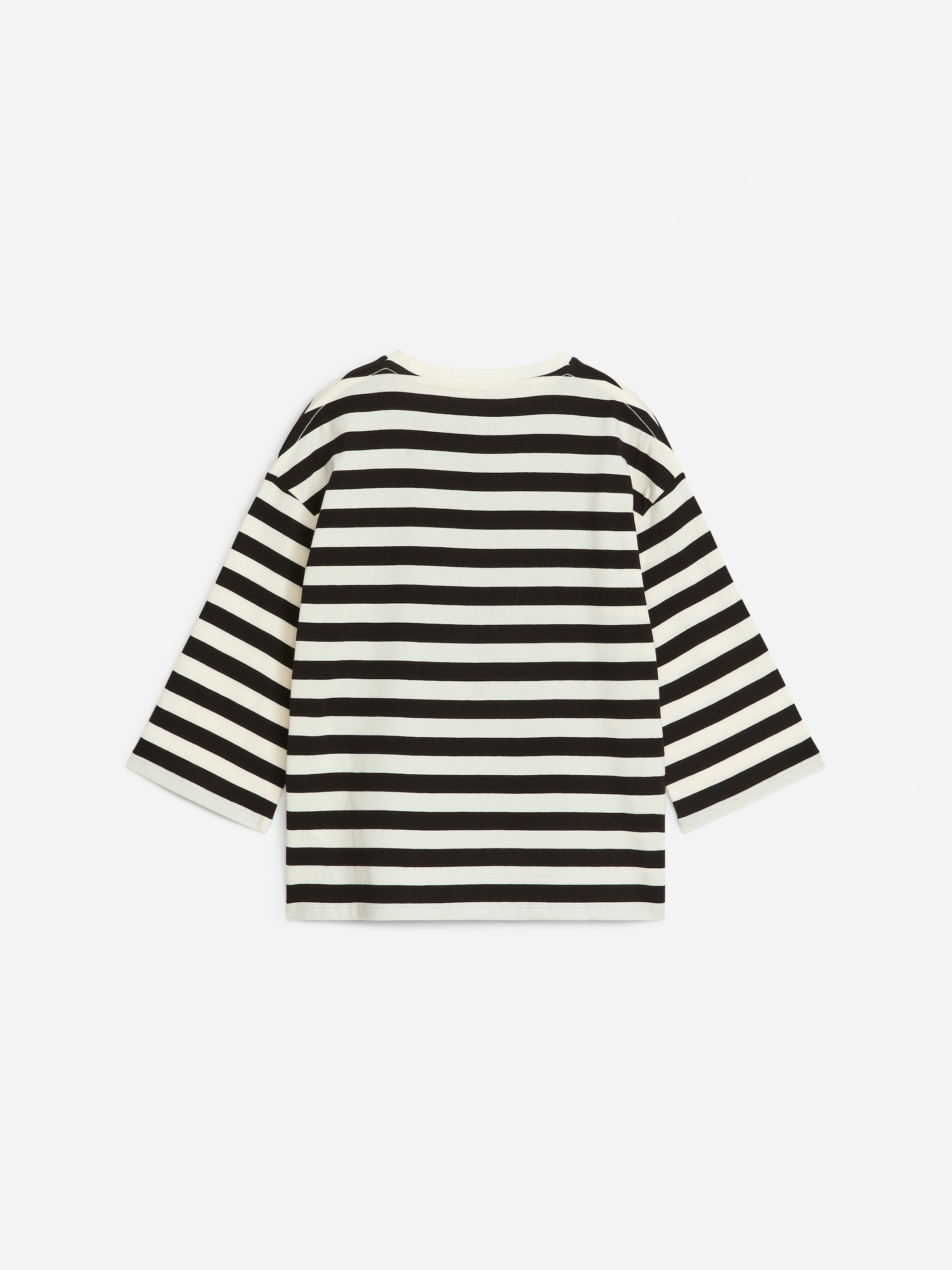 Größeres Bild ansehen: Oversize-T-Shirt mit langen Ärmeln - Schwarz/Weiß - Kids | H&M DE 2