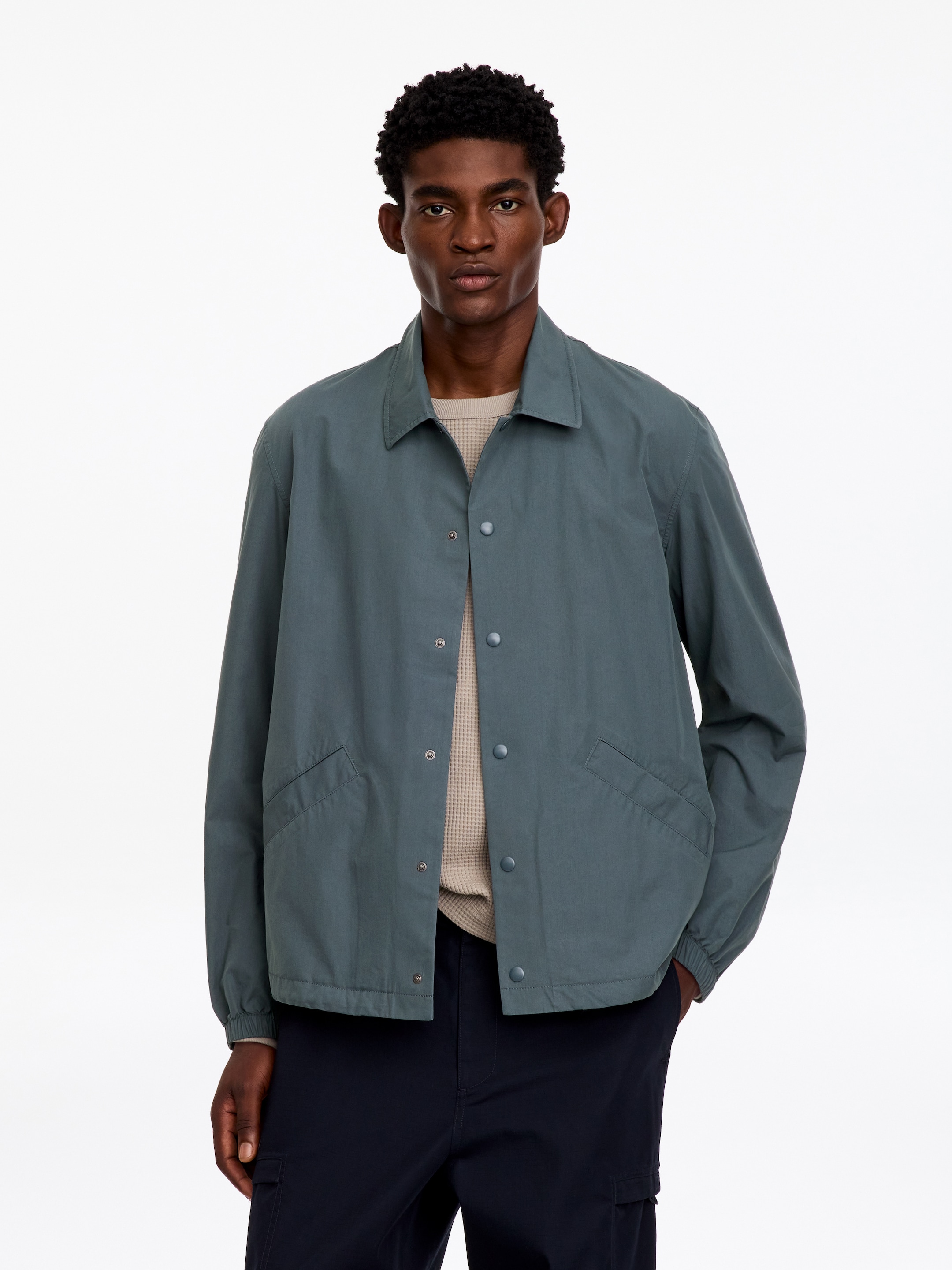 ARKET ACTIVE Coachjacke - Grau - Regular Fit - men - StillMedia/Lookbook - 5