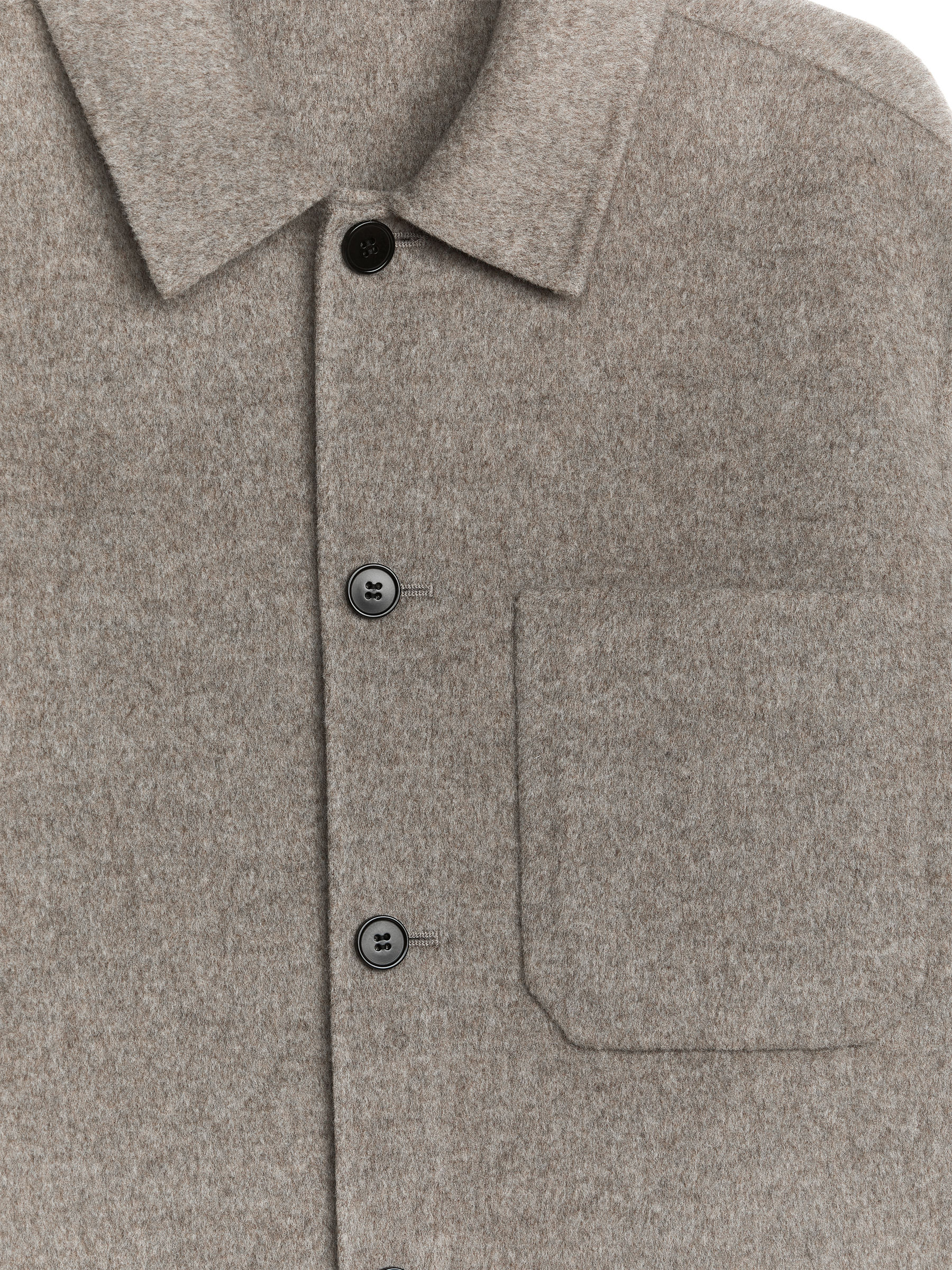 Doublé-Overshirt - Taupe - Loose Fit - Herren - StillMedia/DescriptiveDetail - 1